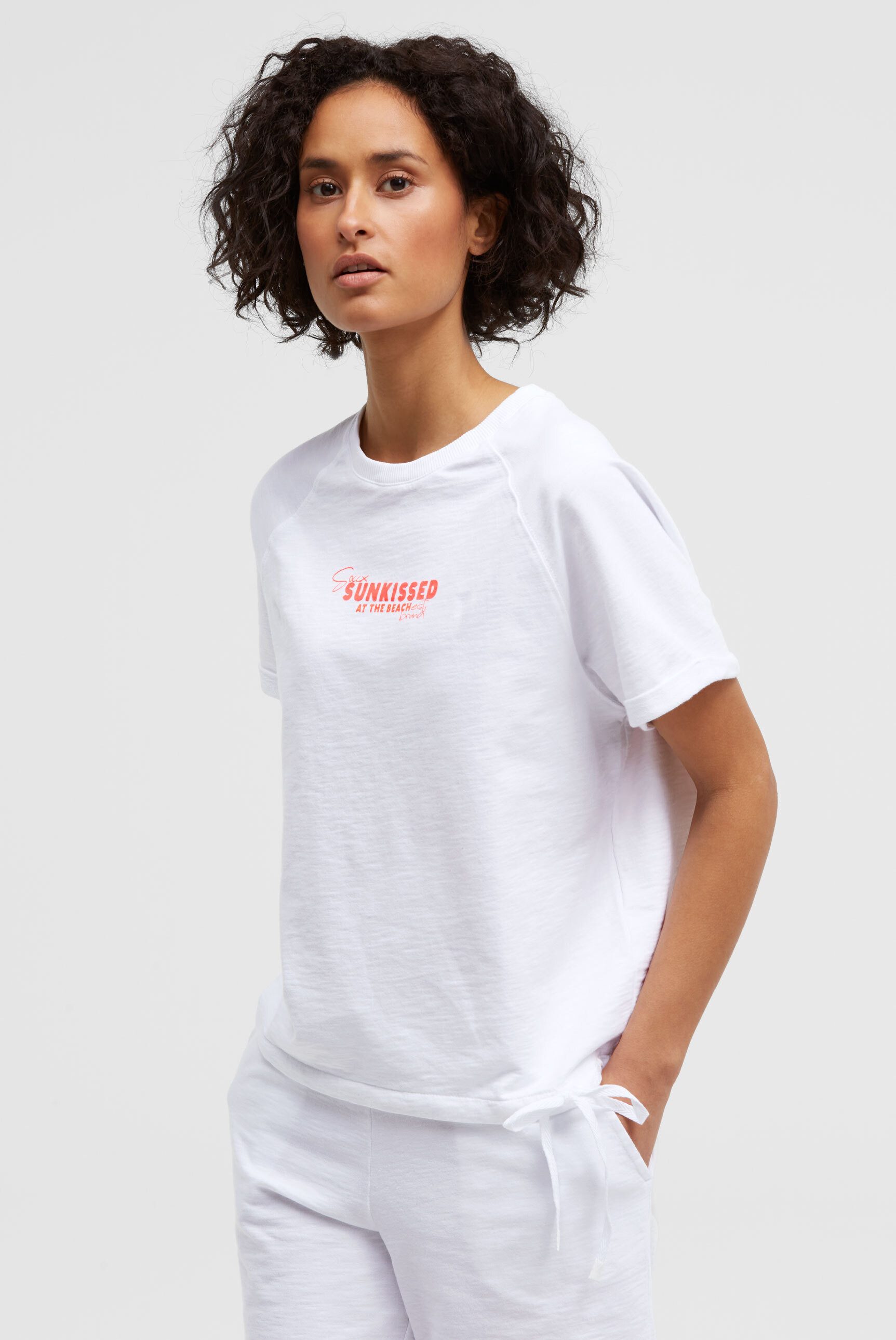 SOCCX Sweater mit fixierten Turn-Up-Ärmeln