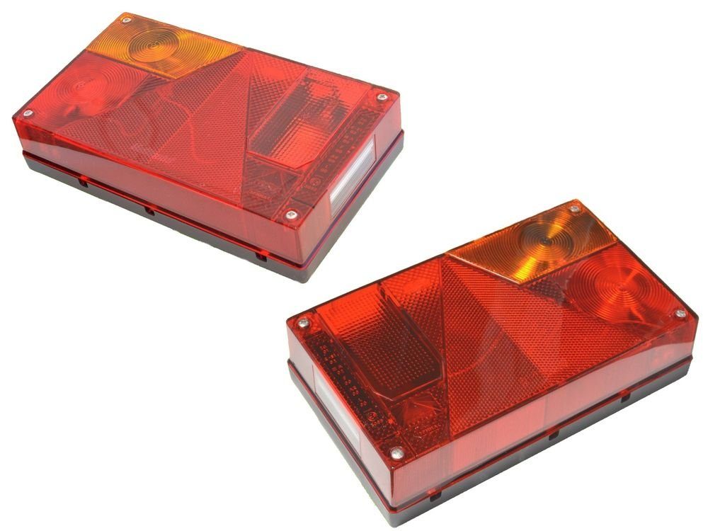 Anhänger Aspöck Multipoint 1 Set Lampe links+ rechts - Bajonettanschluss