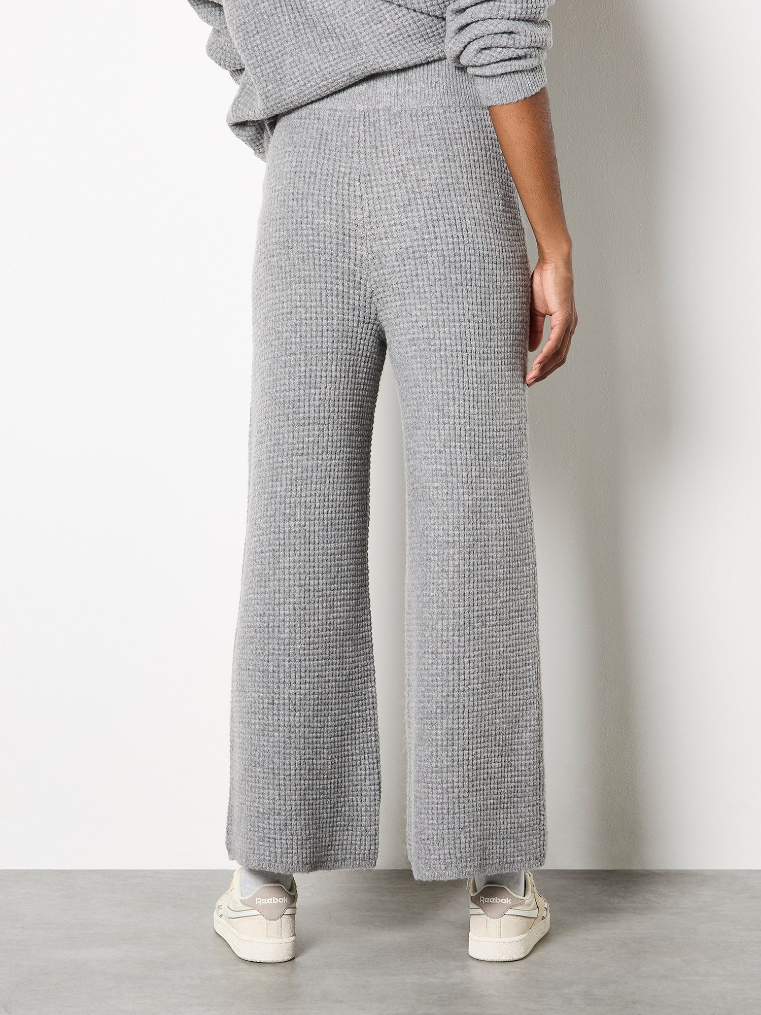 Apricot Strickhose Strickhose mit Waffelmuster