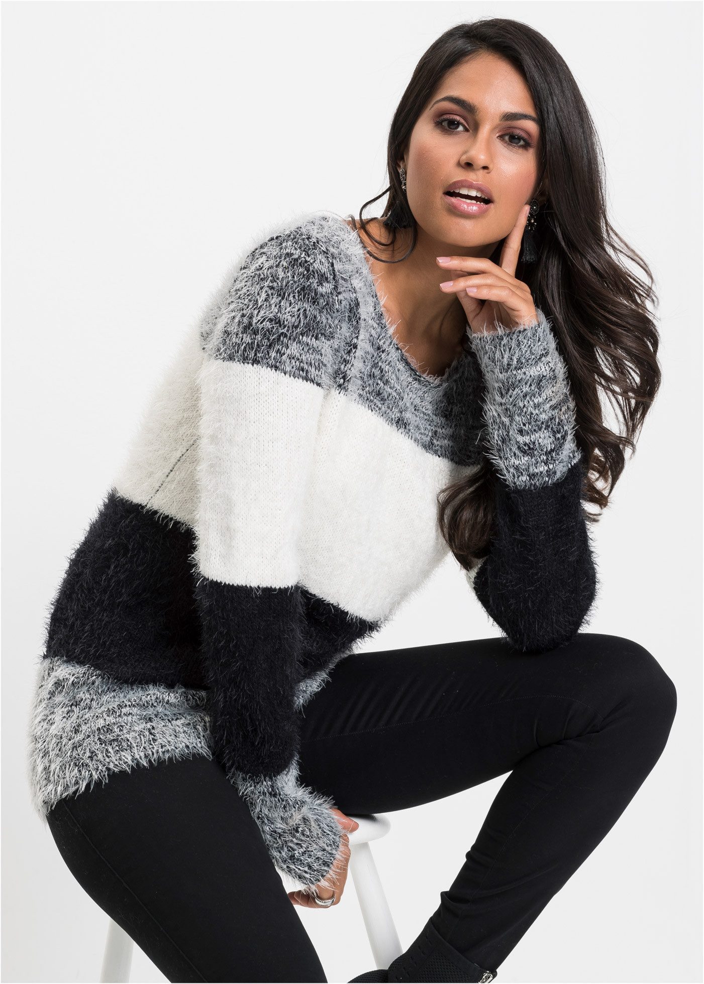 bonprix В'язані светри Grobstrick-Pullover