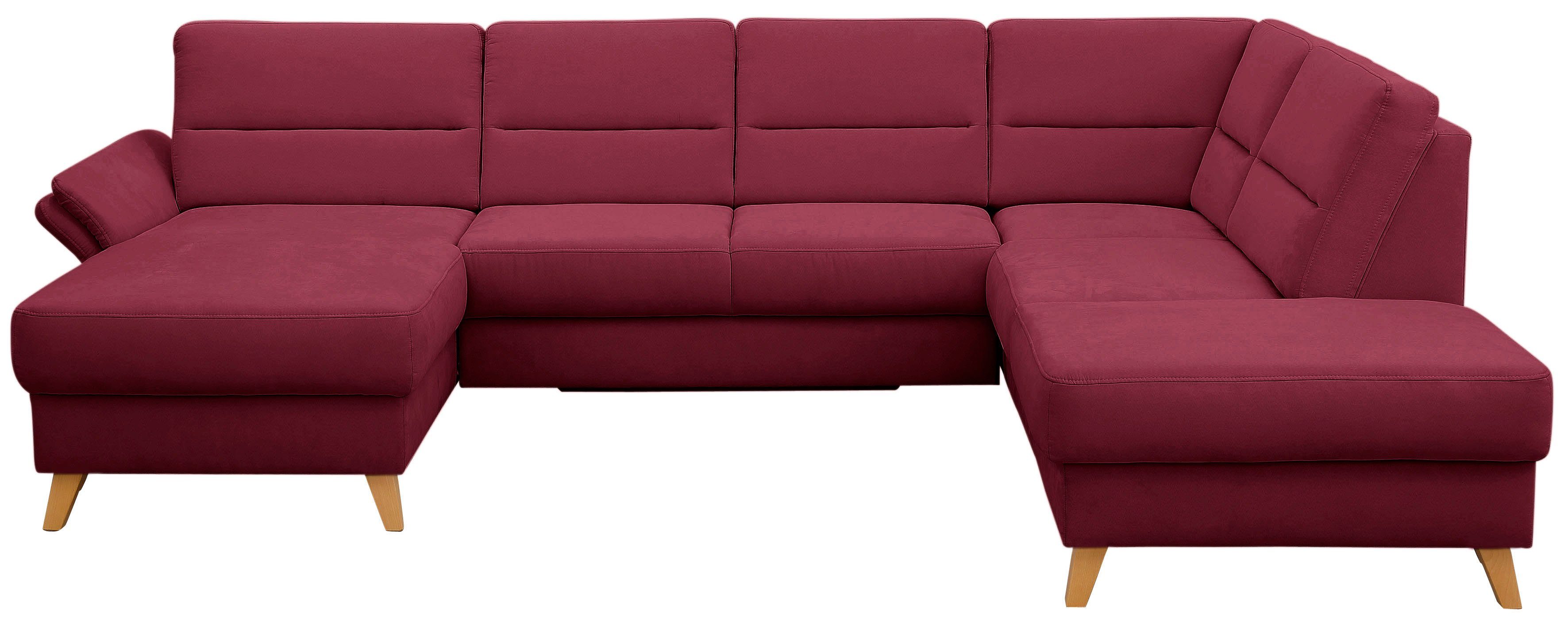 Home affaire Wohnlandschaft Westerland U-Form, Federkern, günstig online kaufen