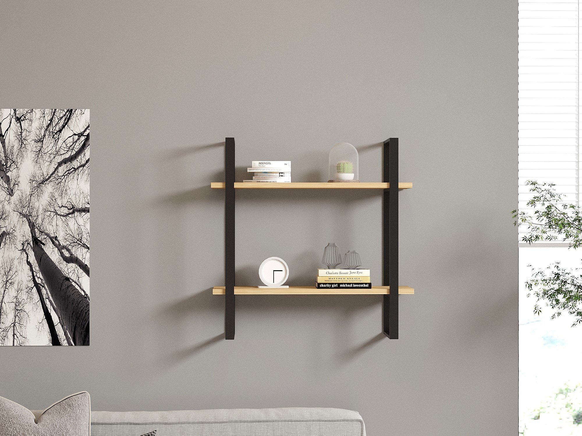 Skye Decor Wandregal 100% MELAMINE COATED günstig online kaufen