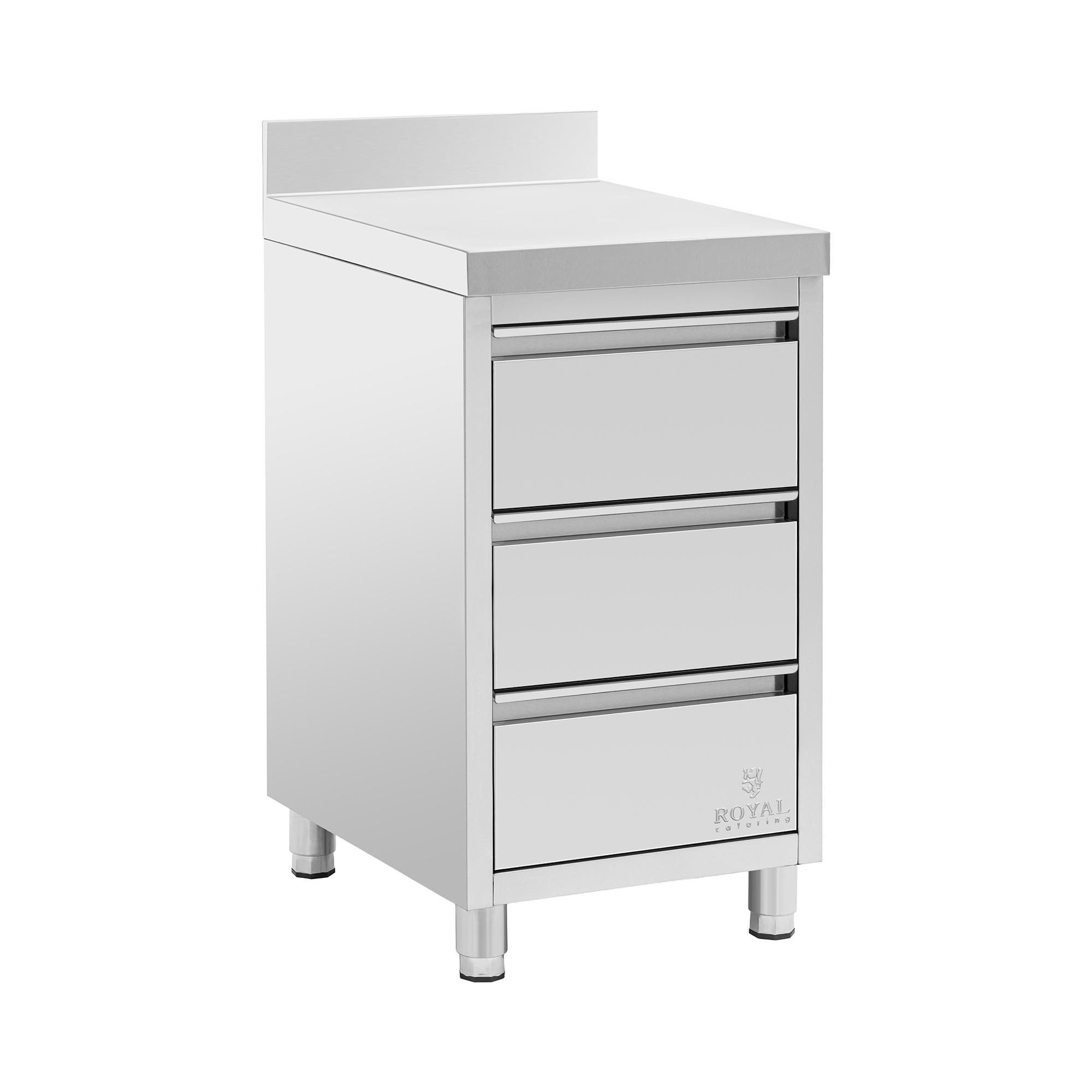 Royal Catering Vorratsschrank Edelstahl-Arbeitsschrank 50 x günstig online kaufen