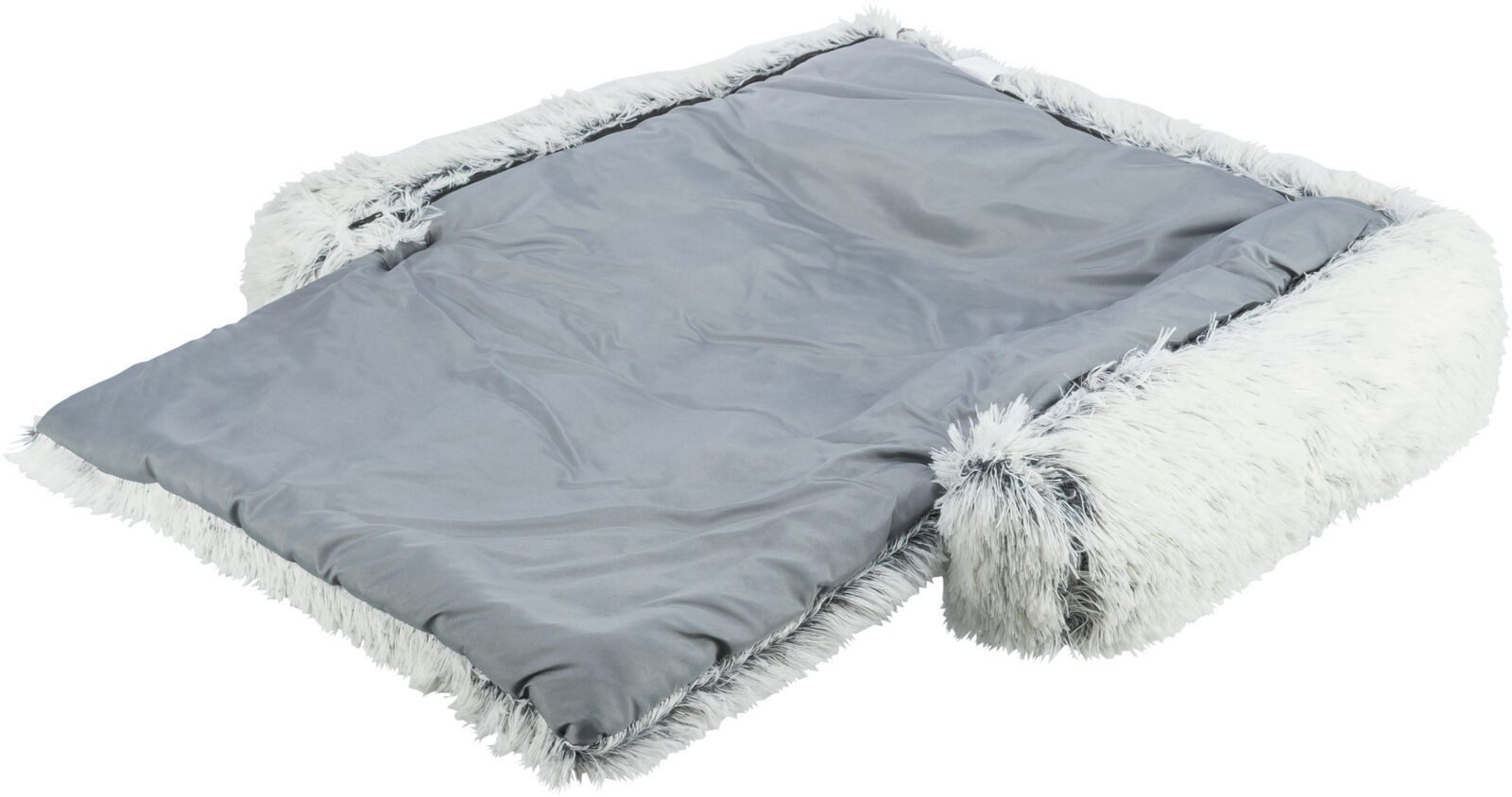 TRIXIE Tierdecke Polster-Schondecke Harvey - weiß-schwarz - 70 × 90 cm