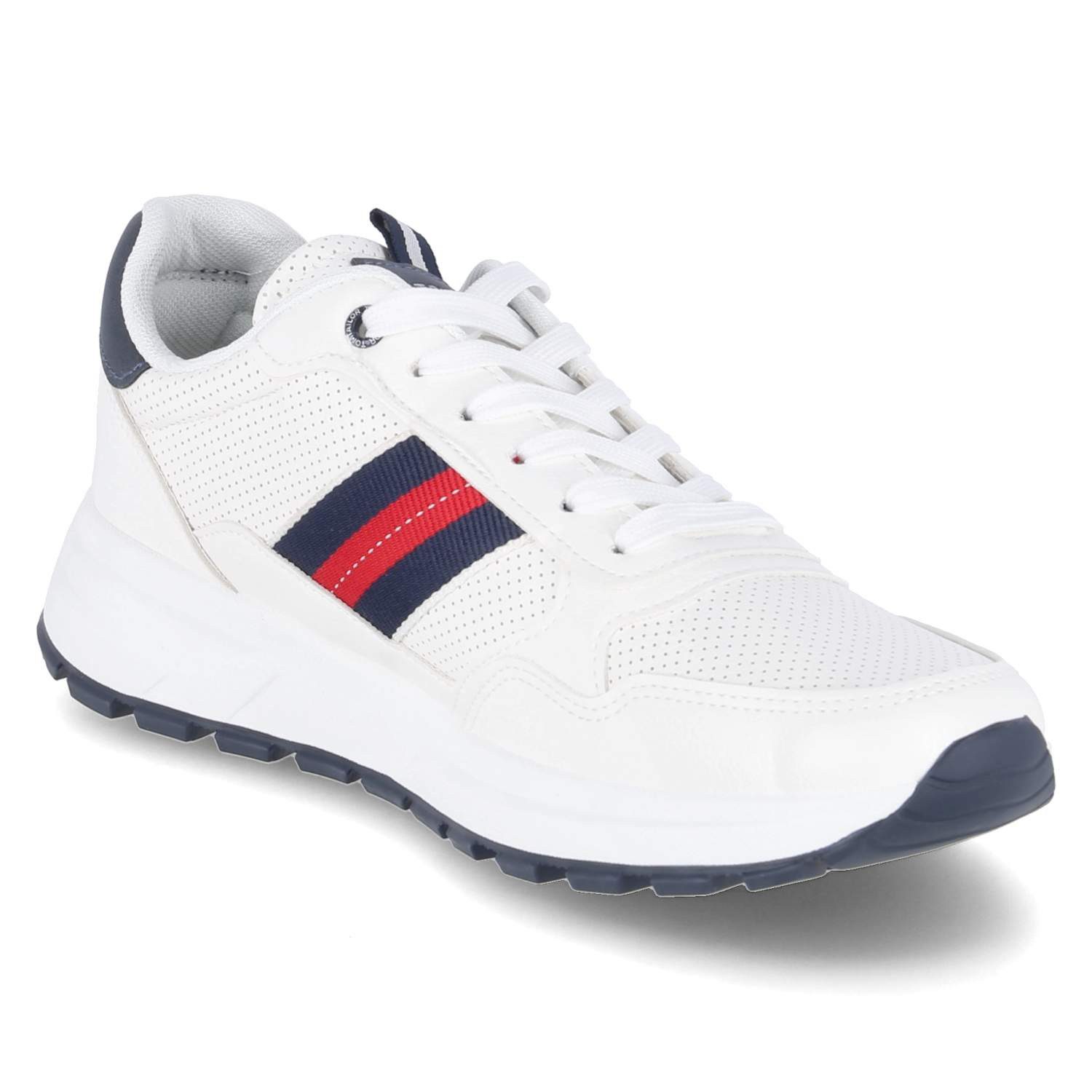 TOM TAILOR Tom Tailor Sneaker Low 5380410006/00002 Herren Synthetik white Schnürschuh