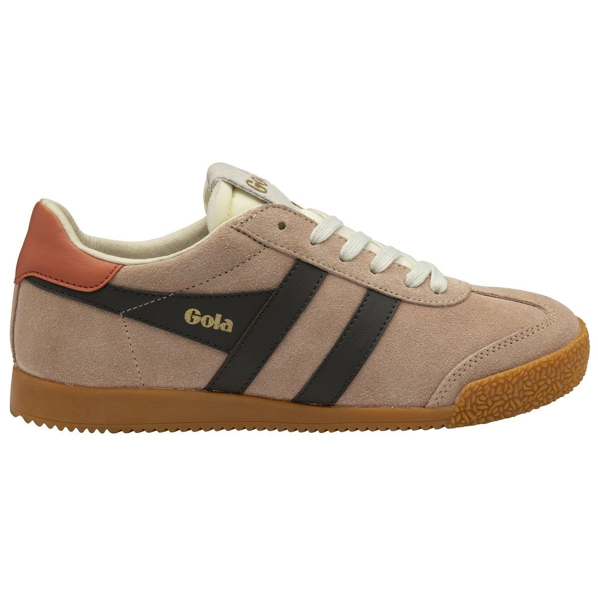 Gola Elan Sneaker Women Outdoorschuh Vielseitiger Damensneaker mit Wildleder und Vintage-Gummisohle, ideal