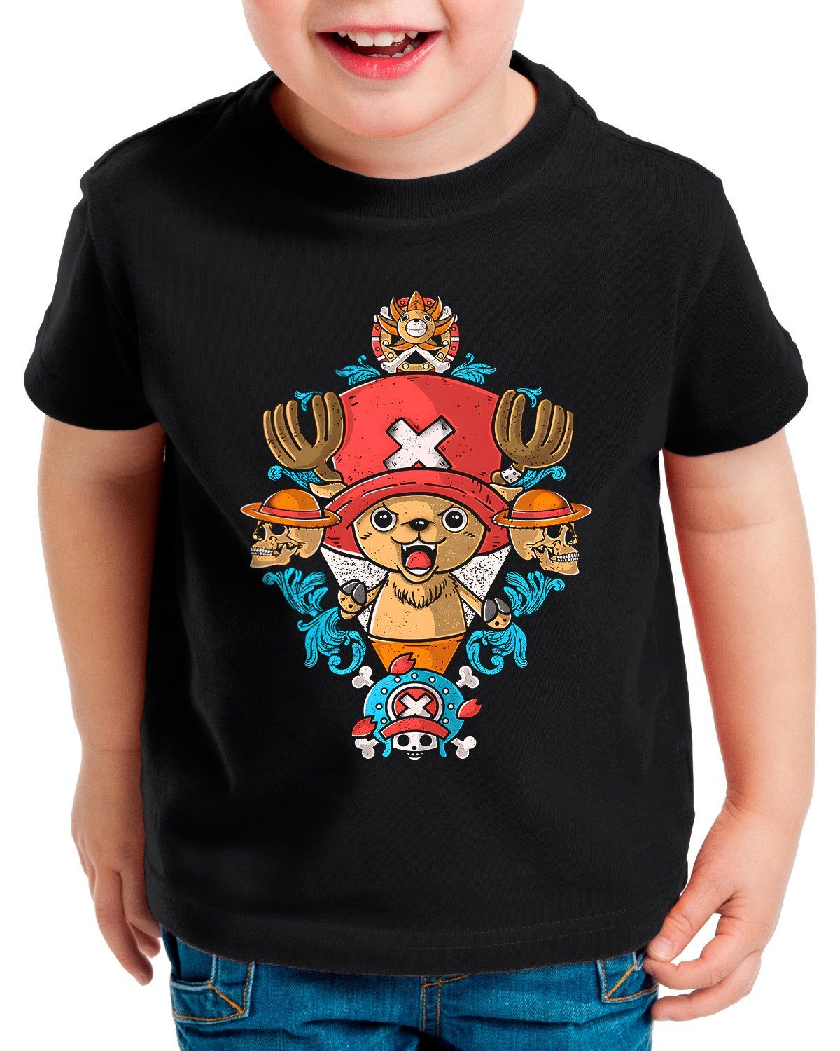style3 T-Shirt Doctor Chopper one piece japan anime luffy manga ruffy