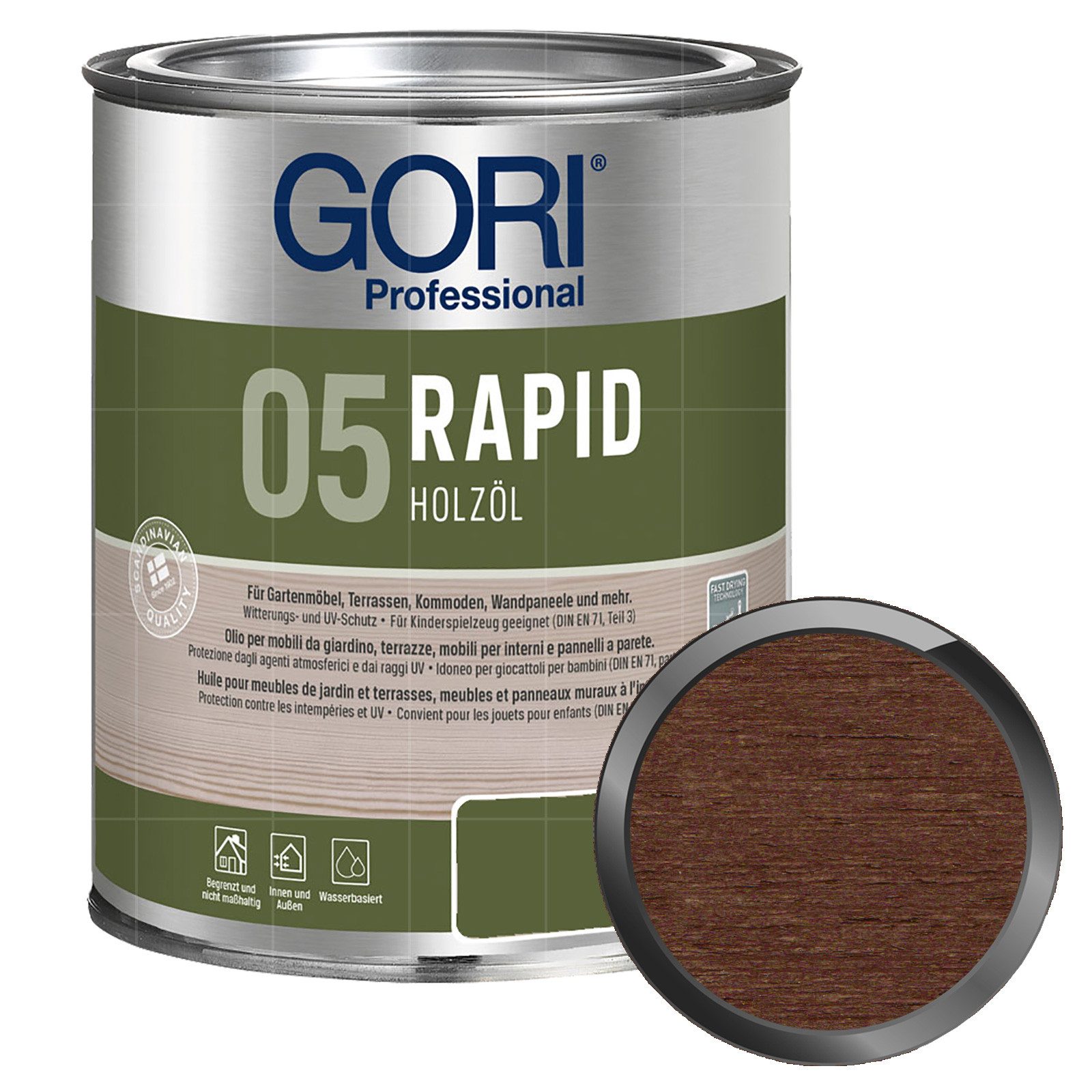 GORI Holzöl 05 Rapid Holzöl - 0.75 Ltr