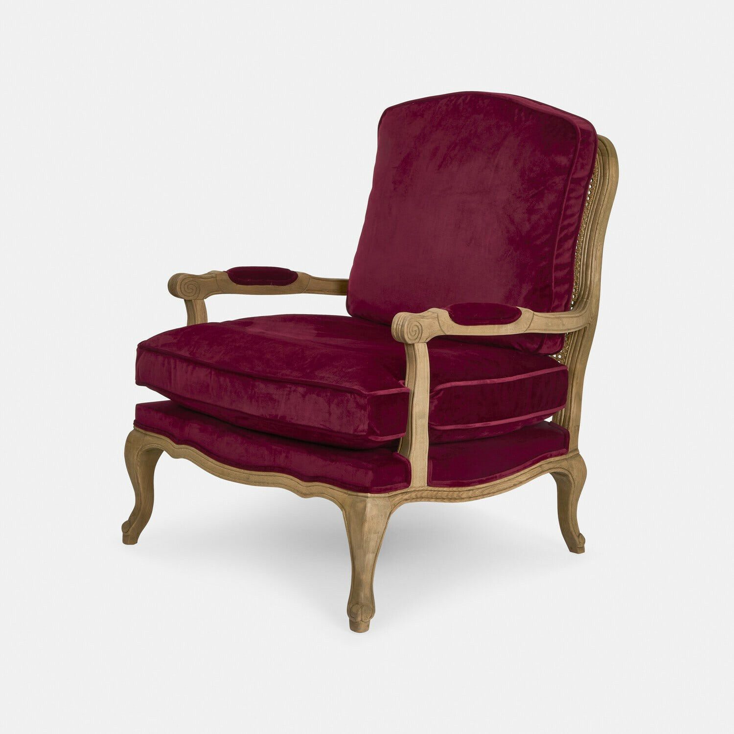 Mirabeau Sessel Sessel Corlay bordeaux/braun