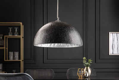 riess-ambiente Hängeleuchte »GLOW 50cm schwarz / silber«, ohne Leuchtmittel, Wohnzimmer · Metall · Esszimmer · Modern Design