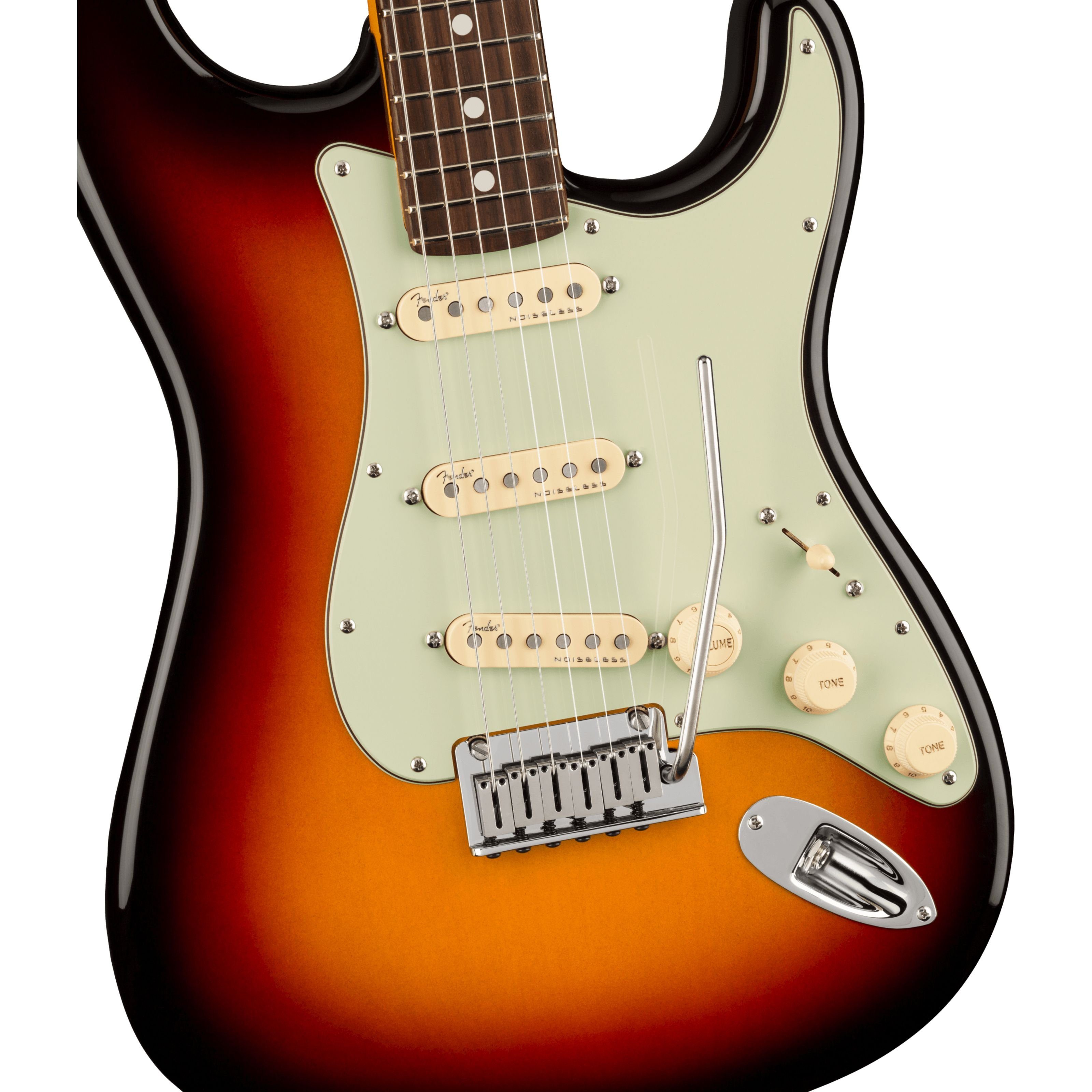 E-Gitarre Ultra Fender - American RW Ultraburst Stratocaster Spielzeug-Musikinstrument,