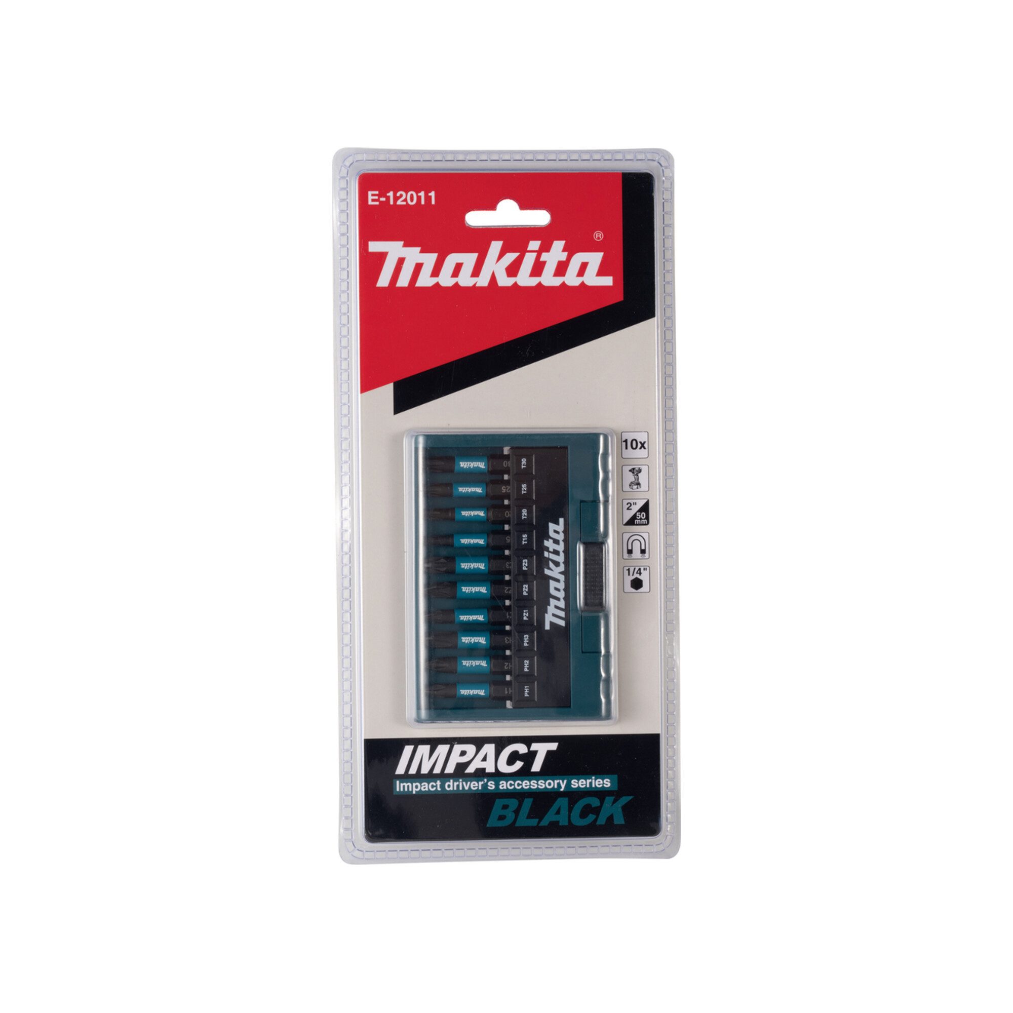 Makita Bit-Set Makita Bit-Set Impact Black 10-teilig, PH/PZ/T