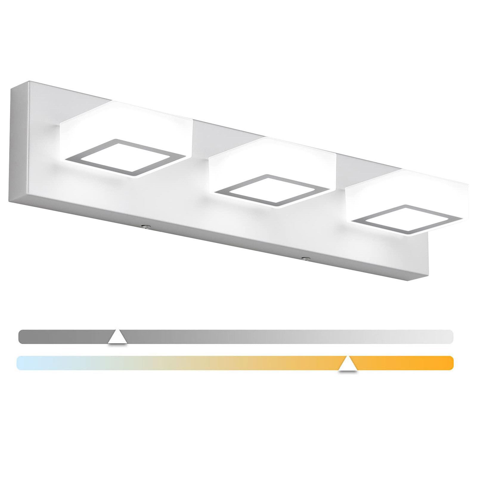 ZEUOPQ Spiegelleuchte 15W 3 Köpfe LED günstig online kaufen
