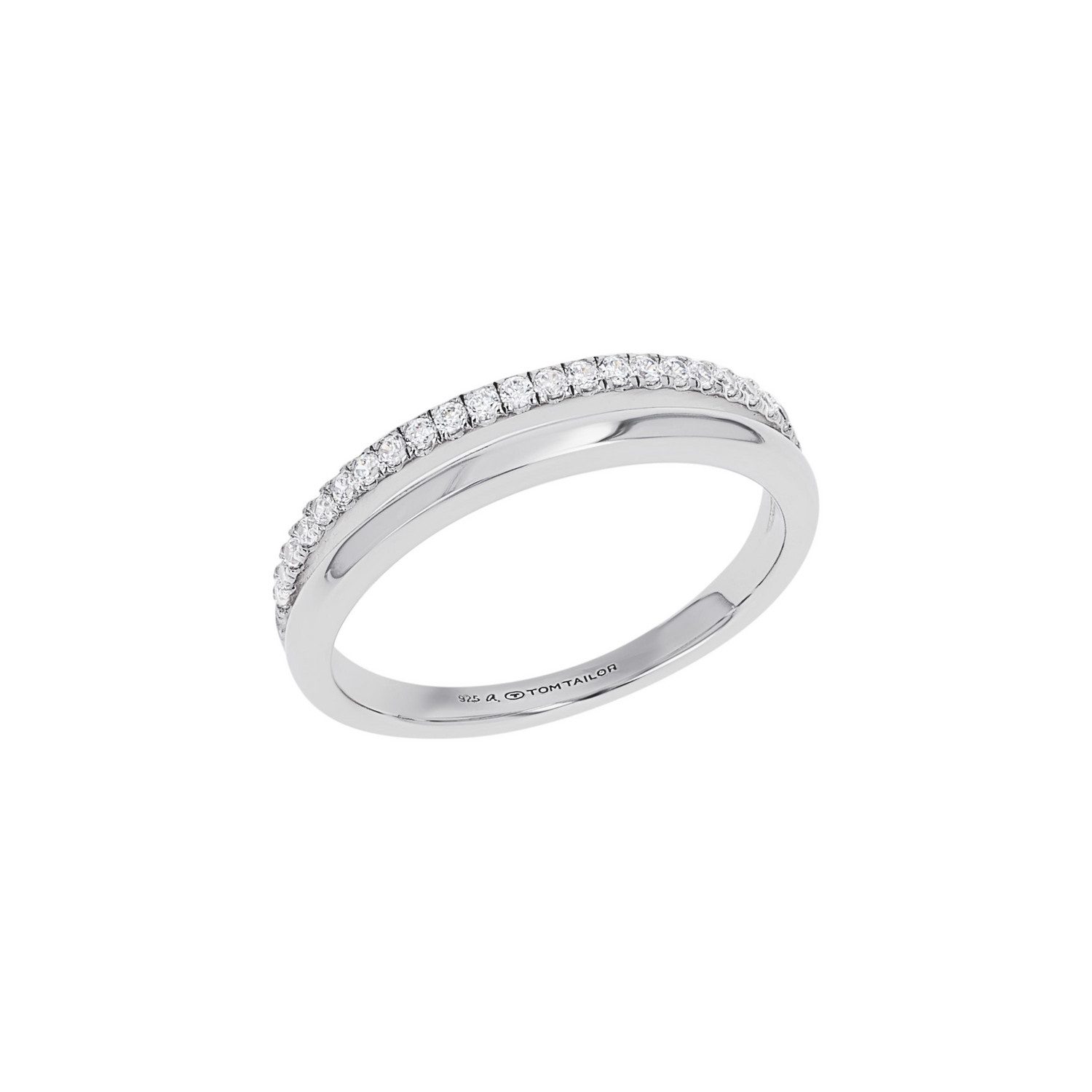 TOM TAILOR Fingerring Schmuck Geschenk Silber 925, mit Zirkonia (synth)