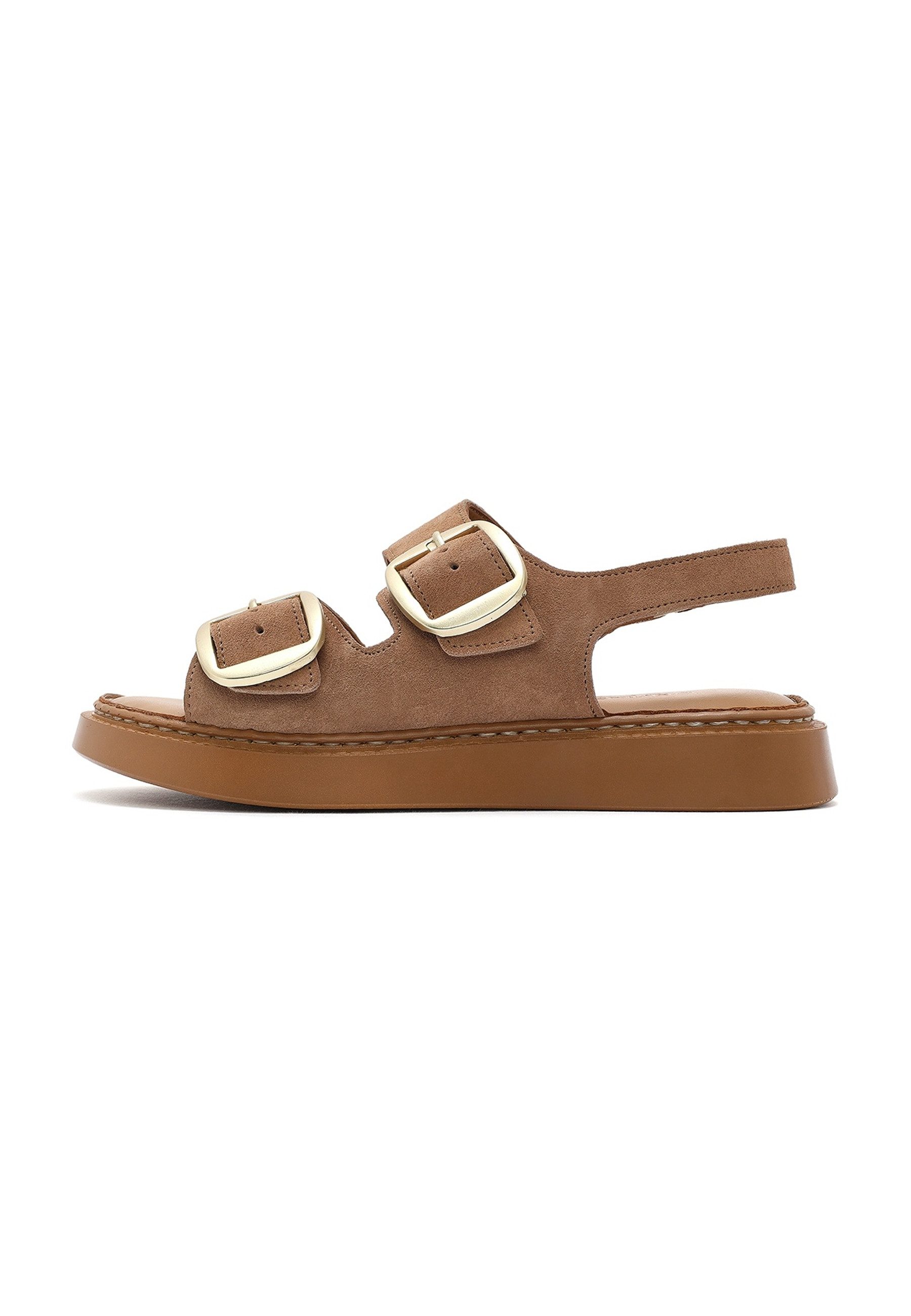 Derimod Sandalen aus Veloursleder Sandale
