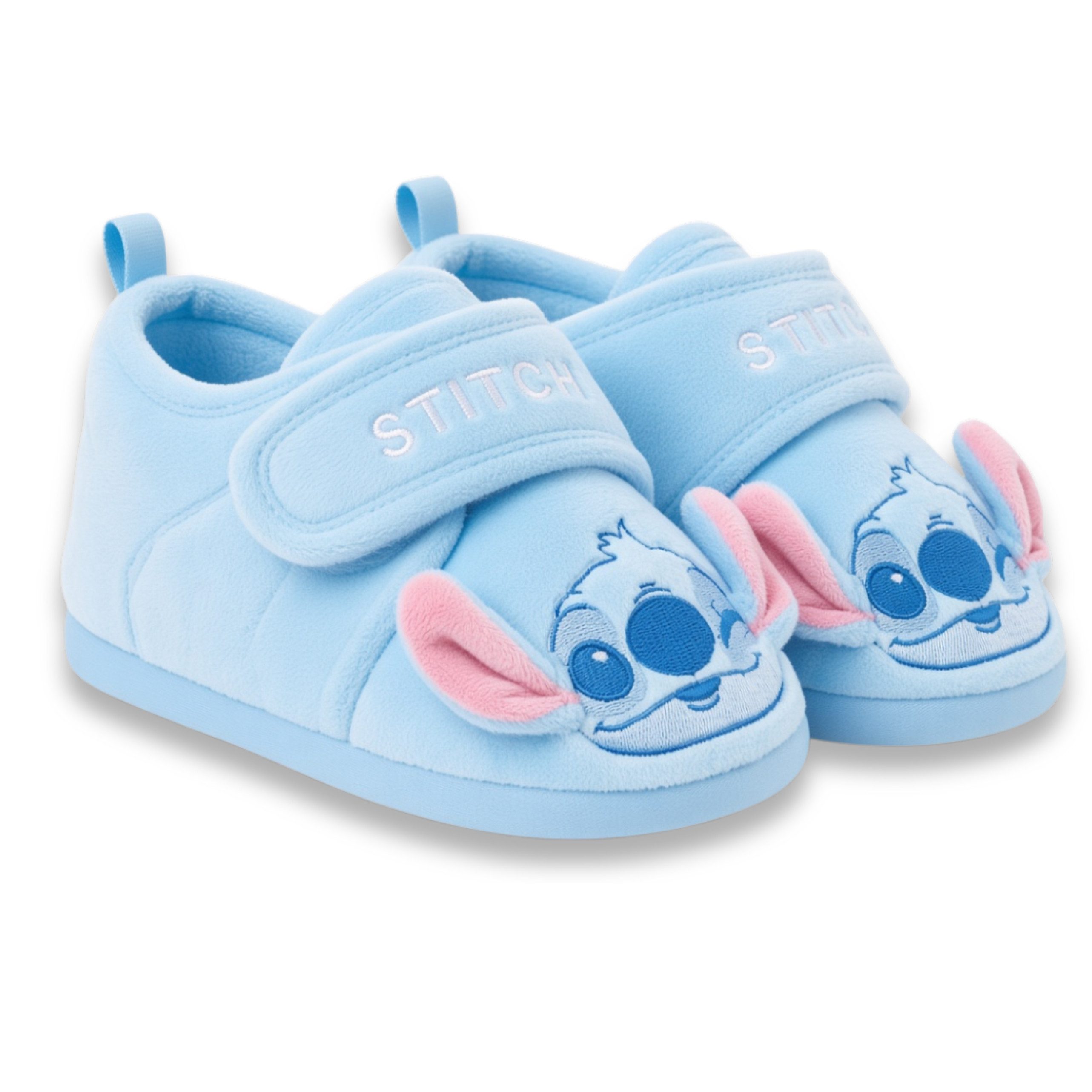 Stitch Disney Stitch Kinder Hausschuhe mit Klettverschluss für Mädchen Hausschuh