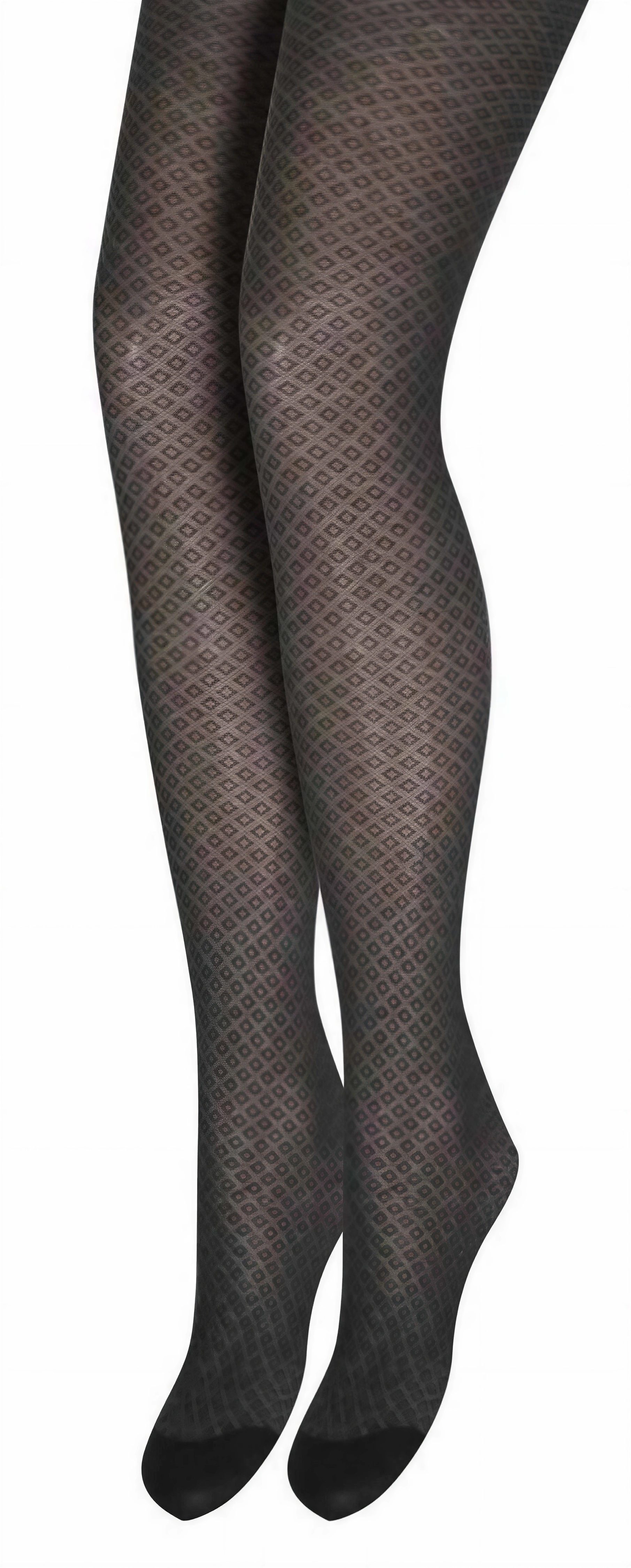 Sangiacomo Feinstrumpfhose Damen mit geometrischen Design 30 DEN 30 DEN (Packung 1 St. 1-er Pack) Semi-blickdicht & matt