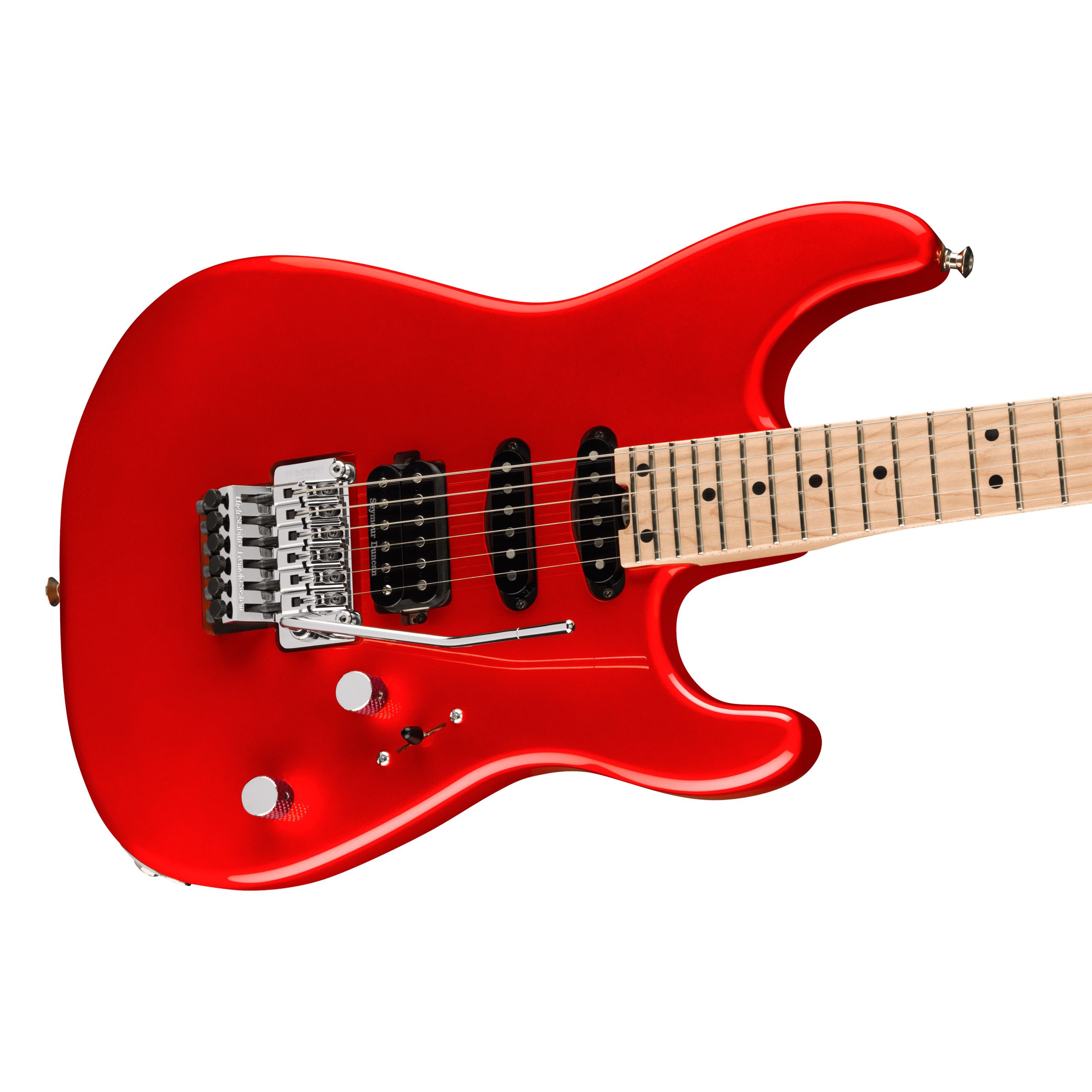 Charvel E-Gitarre, E-Gitarren, Andere Modelle, MJ Series SD1 24 HSS FR MRD Metallic Red - E-Gitarre