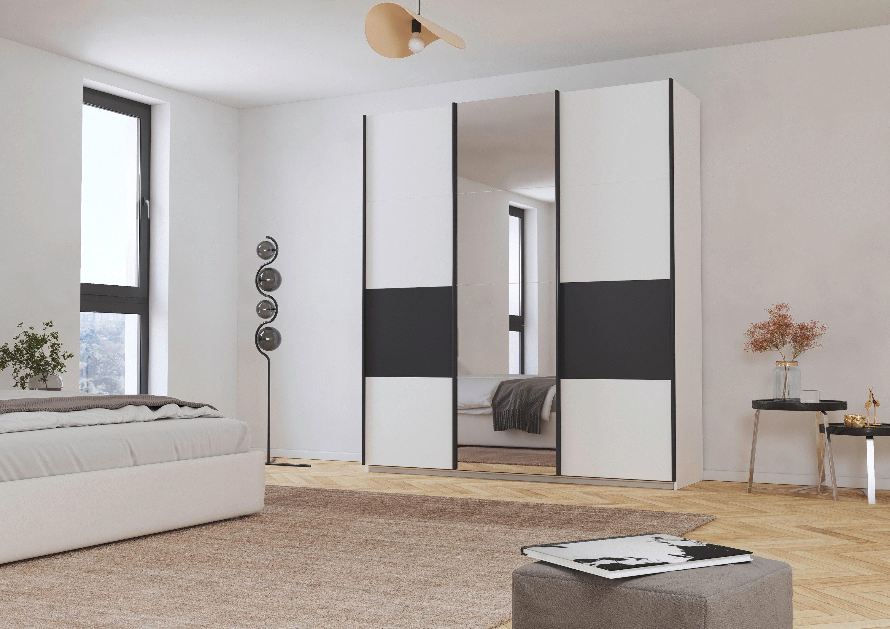rauch Schwebetürenschrank "Kleiderschrank Schrank Garderobe CORTONA", inkl. günstig online kaufen