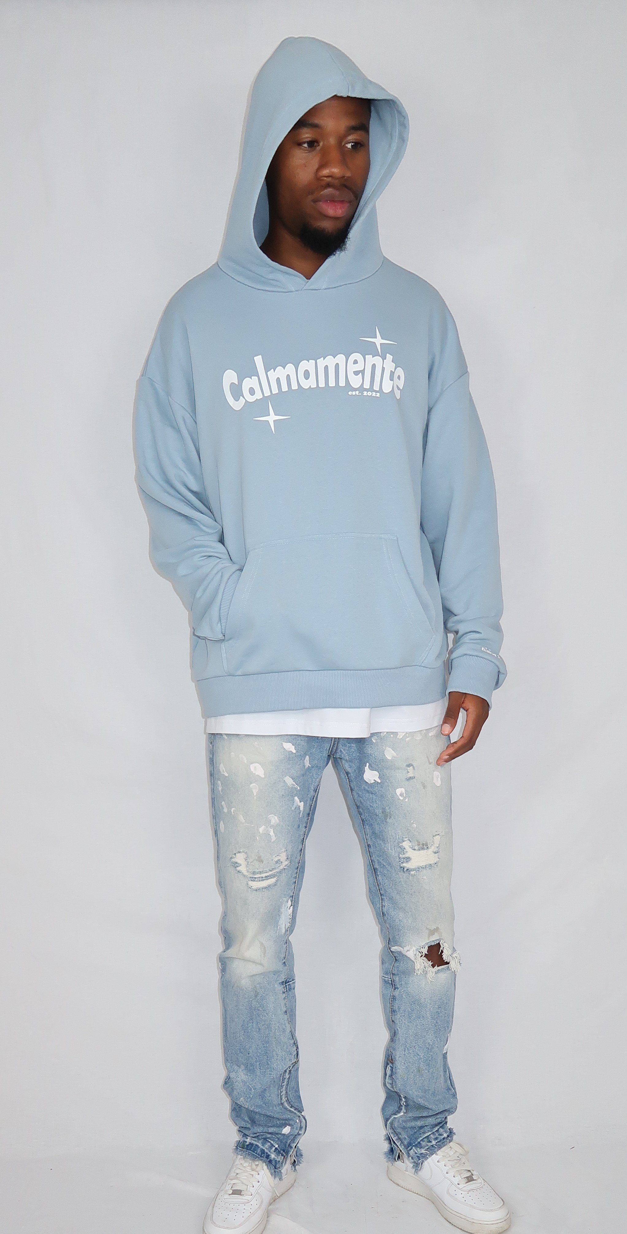 Calmamente Hoodie Calmamente Hoodie Sweatshirt Kapuzenpullover Pullover Kapuze