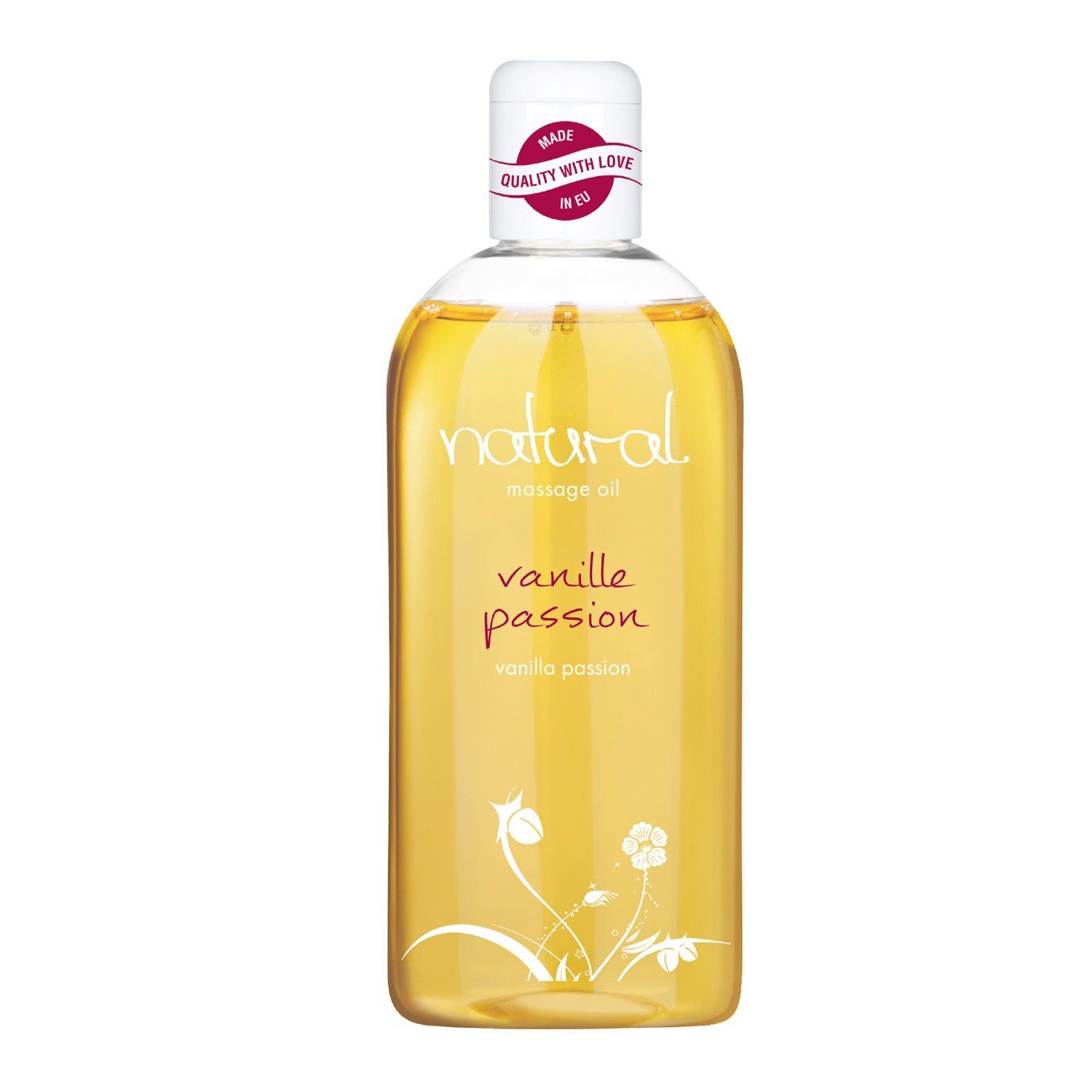 EIS Gleit- & Massageöl EIS Natural Massageöl 'Vanille Passion', 250ml, Vanille-Duft, 0-tlg.