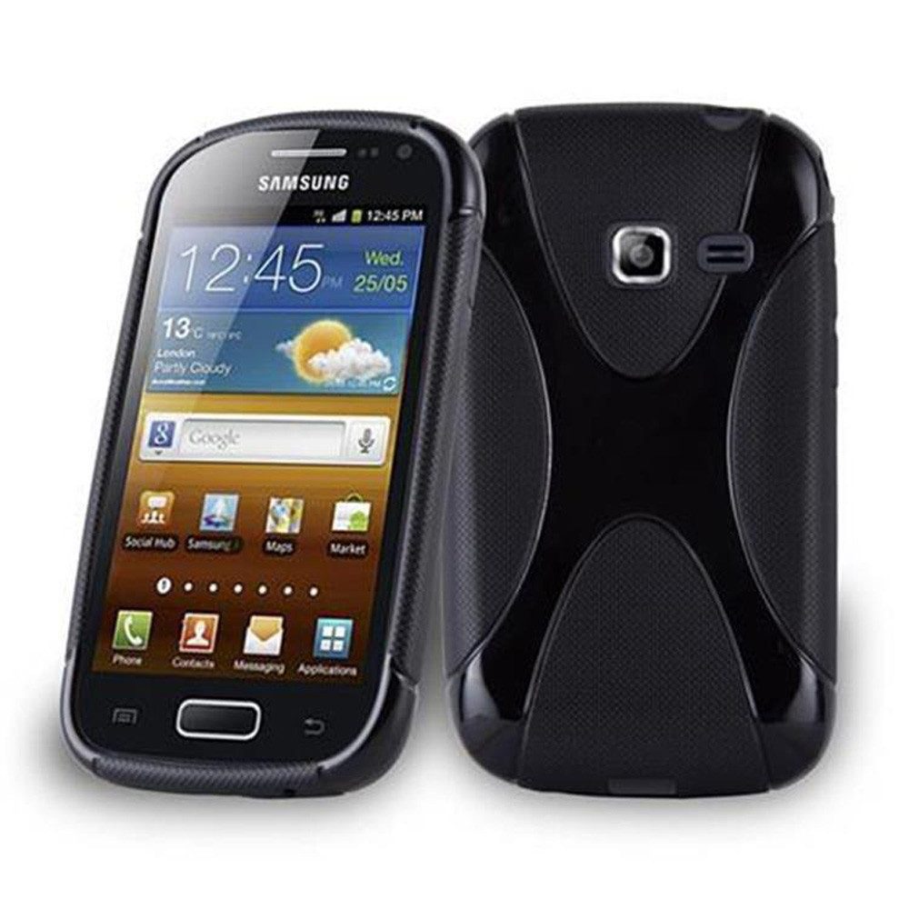 Cadorabo Handyhülle Samsung Galaxy ACE DUOS Samsung Galaxy ACE DUOS, Flexible TPU Silikon Handy Schutzhülle - Hülle - ultra slim