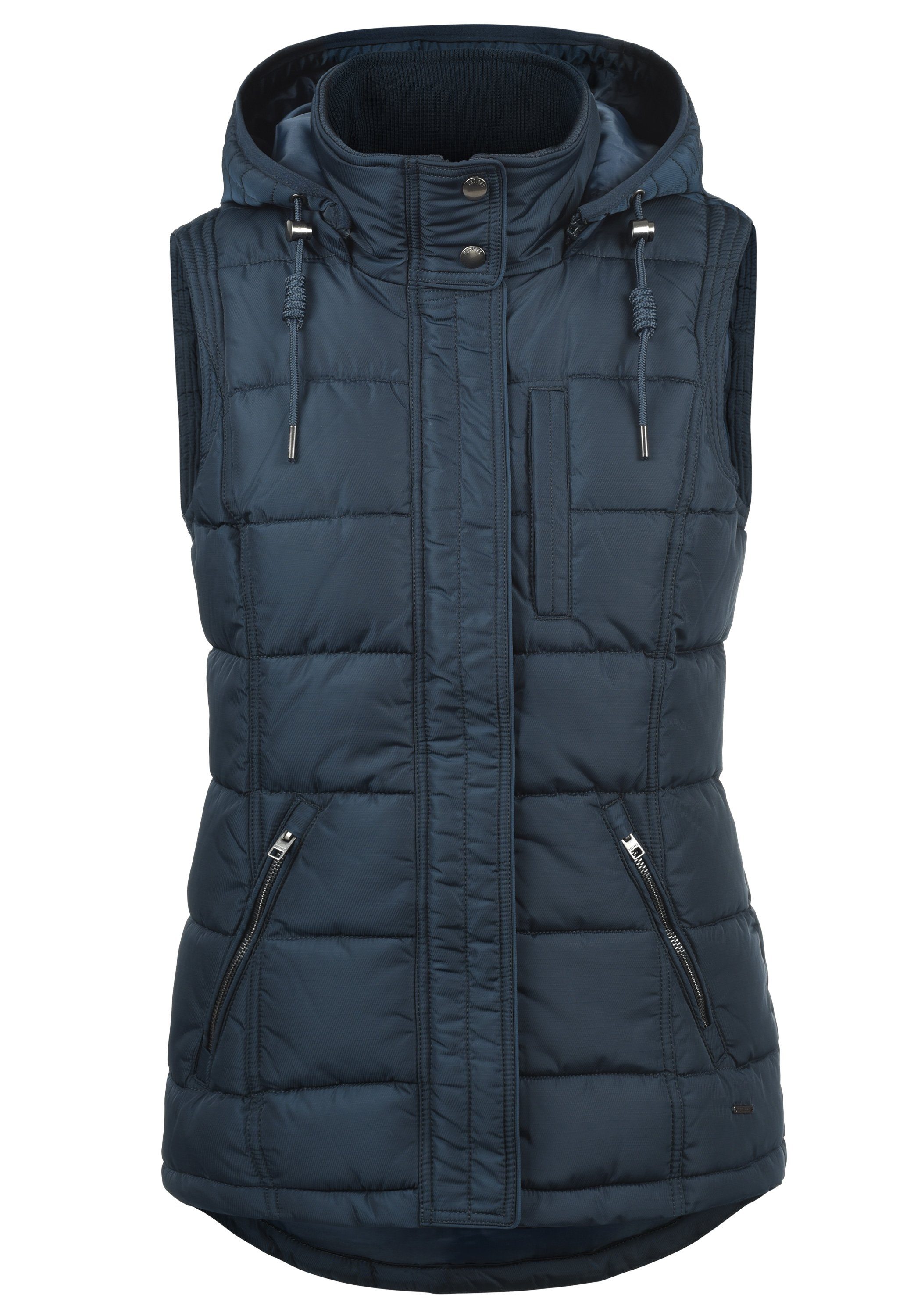 DESIRES Steppweste Naomi Weste mit abnehmbarer Kapuze