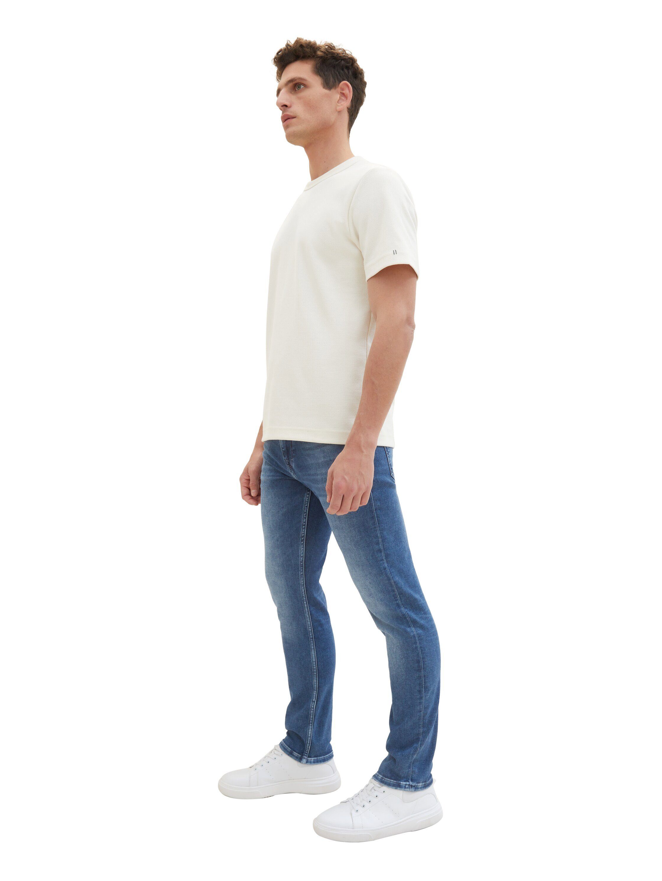 TOM TAILOR 5-Pocket-Jeans mit 5-Pocket-Style 34 stone mid used
