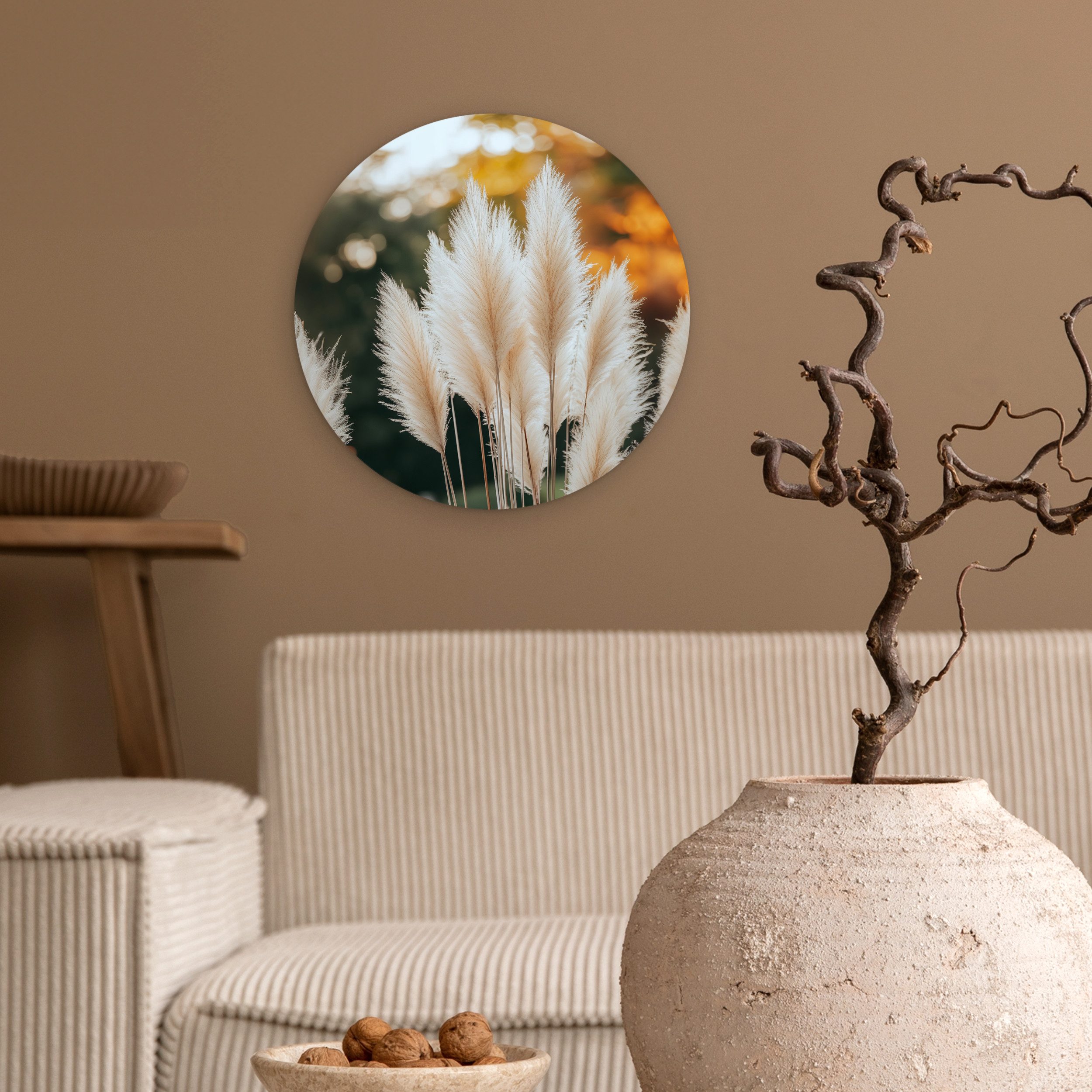 MuchoWow Gemälde Pampasgras - Federn - günstig online kaufen