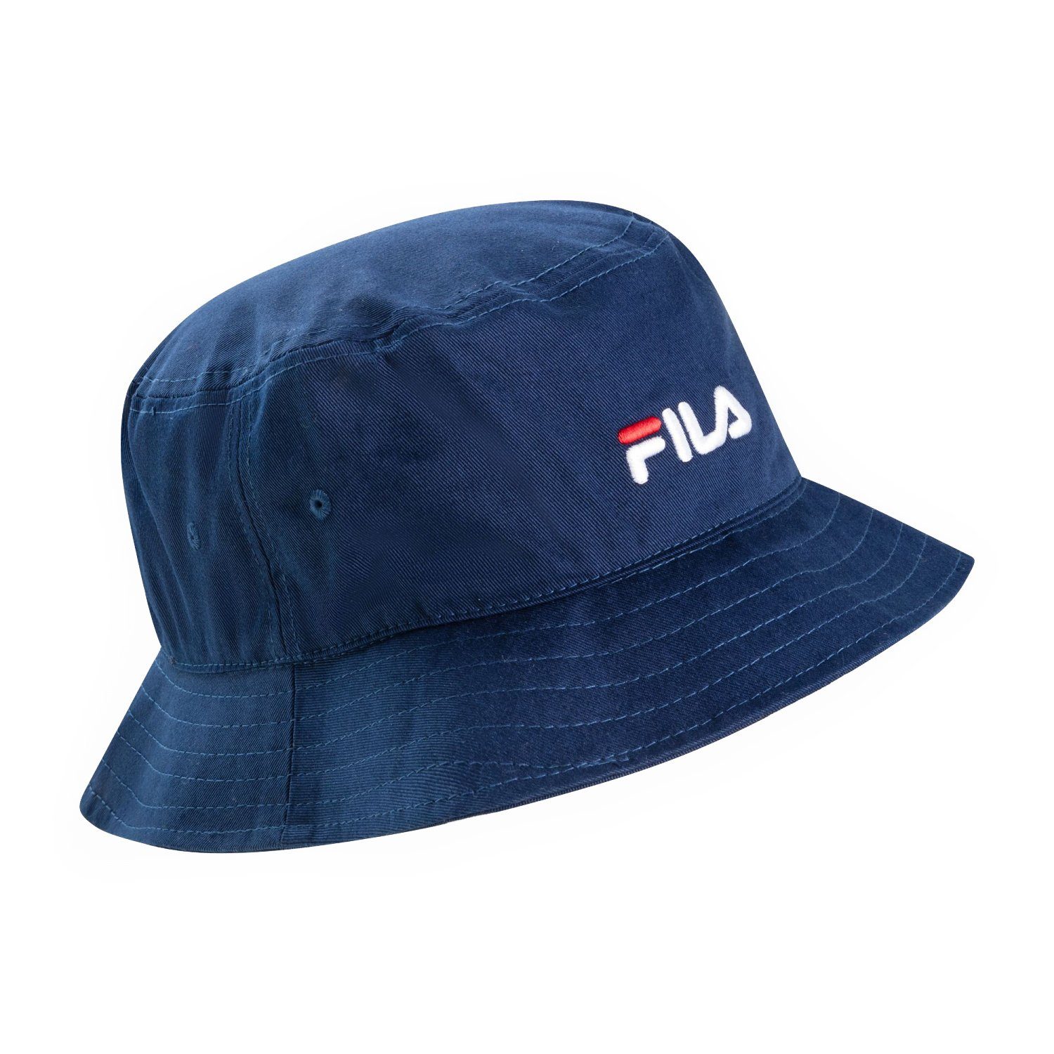 Logo - Unisex Blau Fila Hat Fischerhut BRUSQUE Bucket Cappy