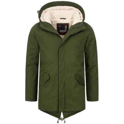 Alessandro Salvarini Winterjacke ASMauro mit warmem Teddyfell