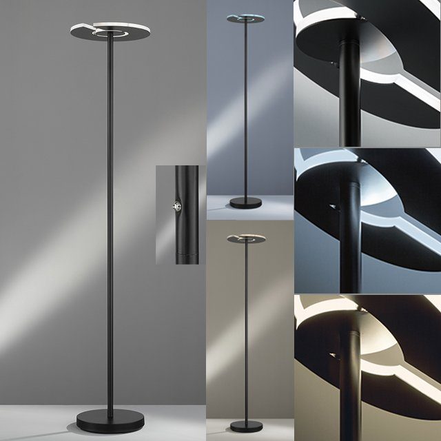 FISCHER & HONSEL LED Deckenfluter Dent, günstig online kaufen