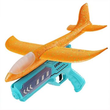XDeer Spielzeug-Flugzeug Flugzeug Spielzeug Katapult Drachen Wurfgleiter, mit Katapult Pistole Cartoon-Spielzeug Outdoor-Spielzeug