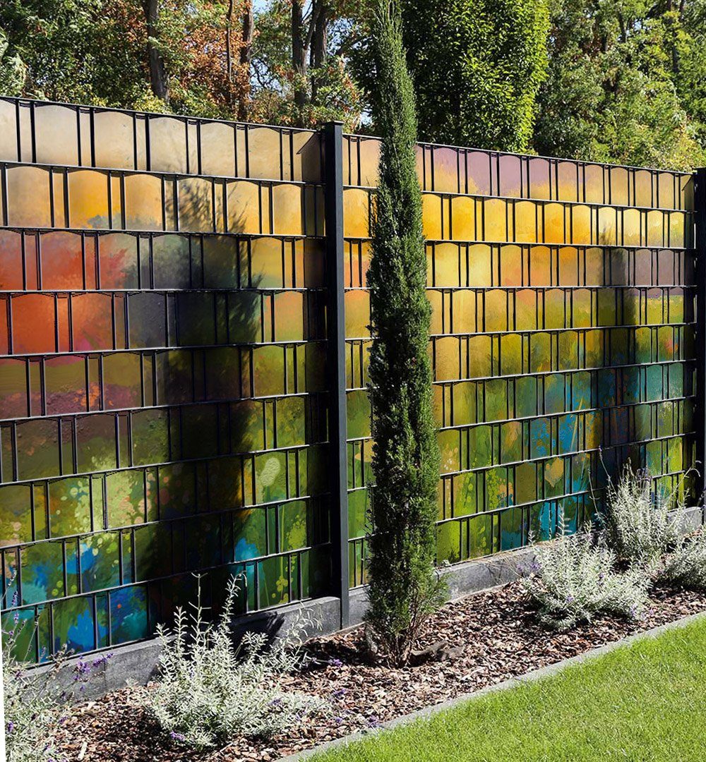 Thumbnail - MyMaxxi Sichtschutzstreifen Sichtschutzstreifen Sonnenaufgang Sichtschutz Garten Zaun, (Sonnenaufgang)