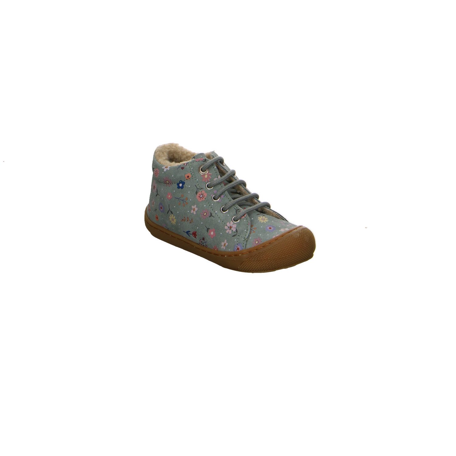 Naturino Naturino Cocoon Nubuk Lauflernschuhe Winter Mädchen grün Winterstiefelette