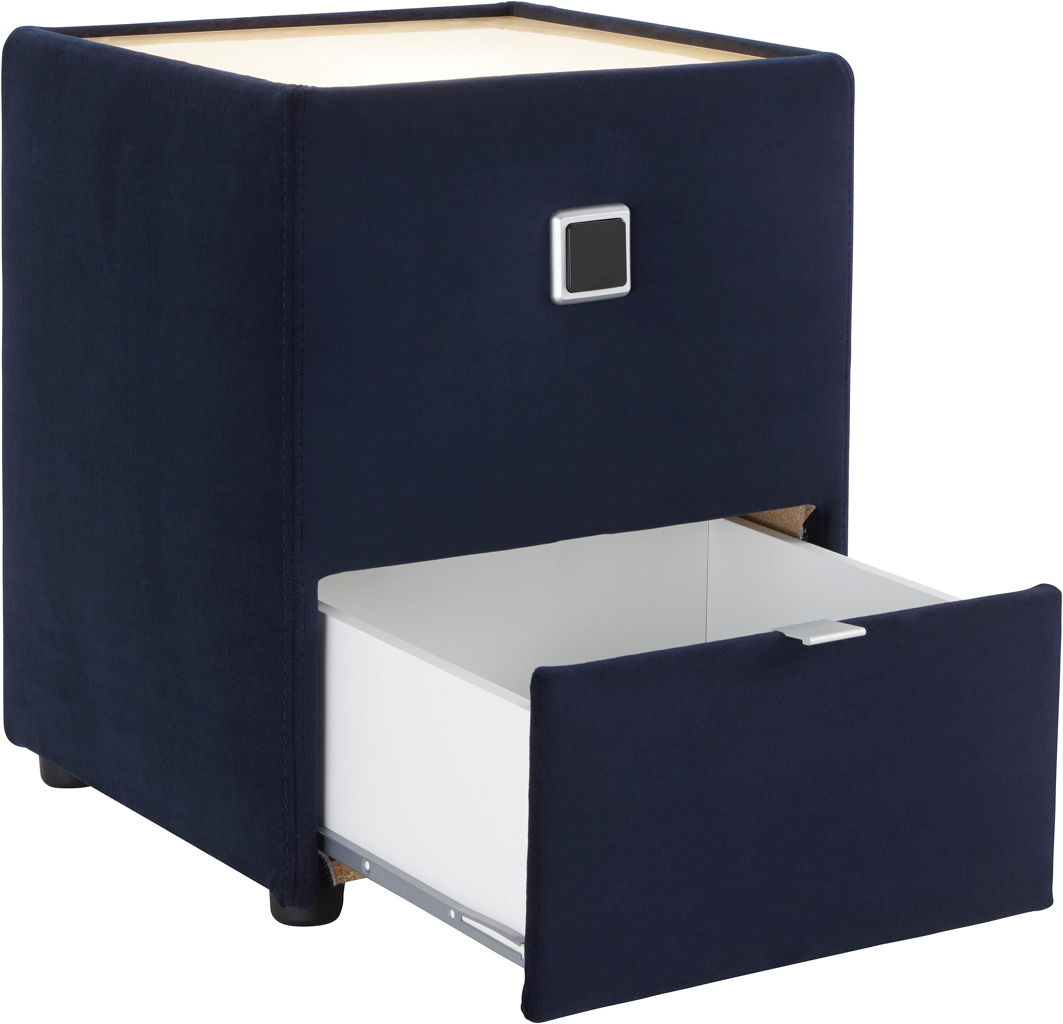 Jockenhöfer Gruppe Nachtkonsole Lancy, mit LED-Beleuchtung