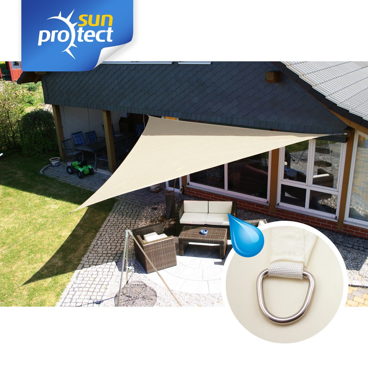 sunprotect Sonnensegel 5 x 5 x günstig online kaufen