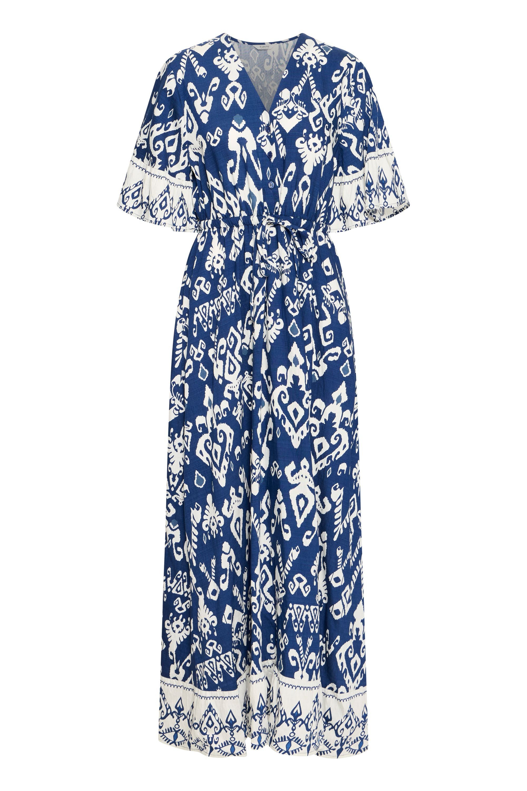 b.young Midikleid BYJASMINA Lässiges gemustertes Maxikleid günstig online kaufen