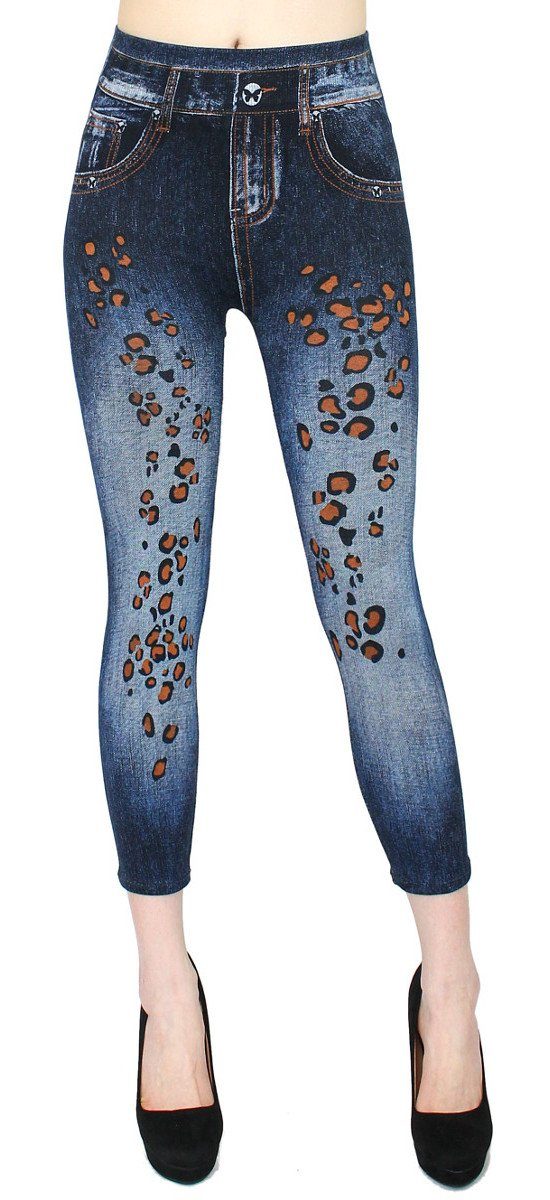 dy_mode 7/8-Jeggings Damen Capri Jeggings 7/8 günstig online kaufen