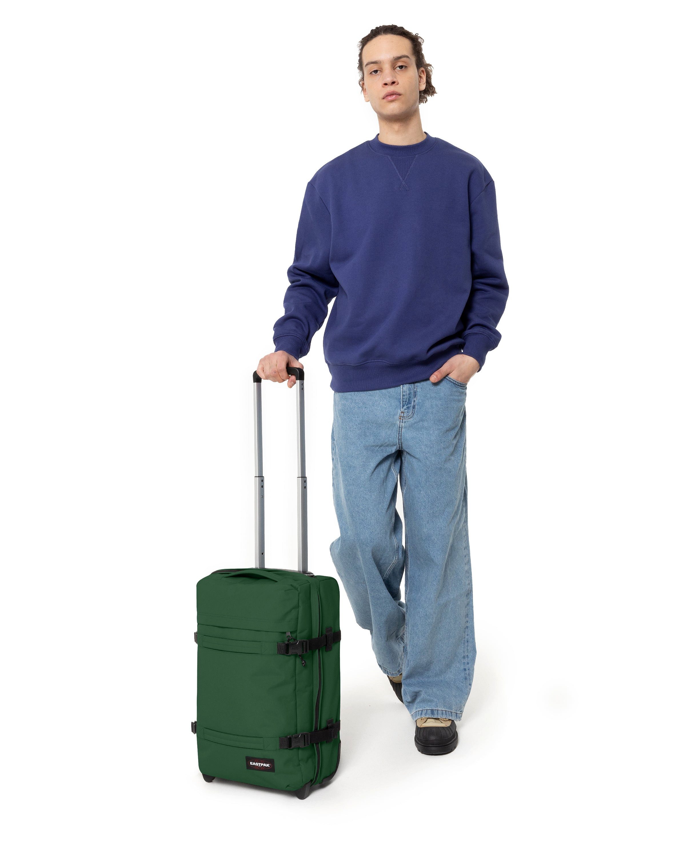 Eastpak Weichgepäck-Trolley TRANSIT'R S, 2 Rollen, Handgepäck-Koffer Reisegepäck Reisekoffer mit TSA Schloss Reisetasche – Bild 5 von 5