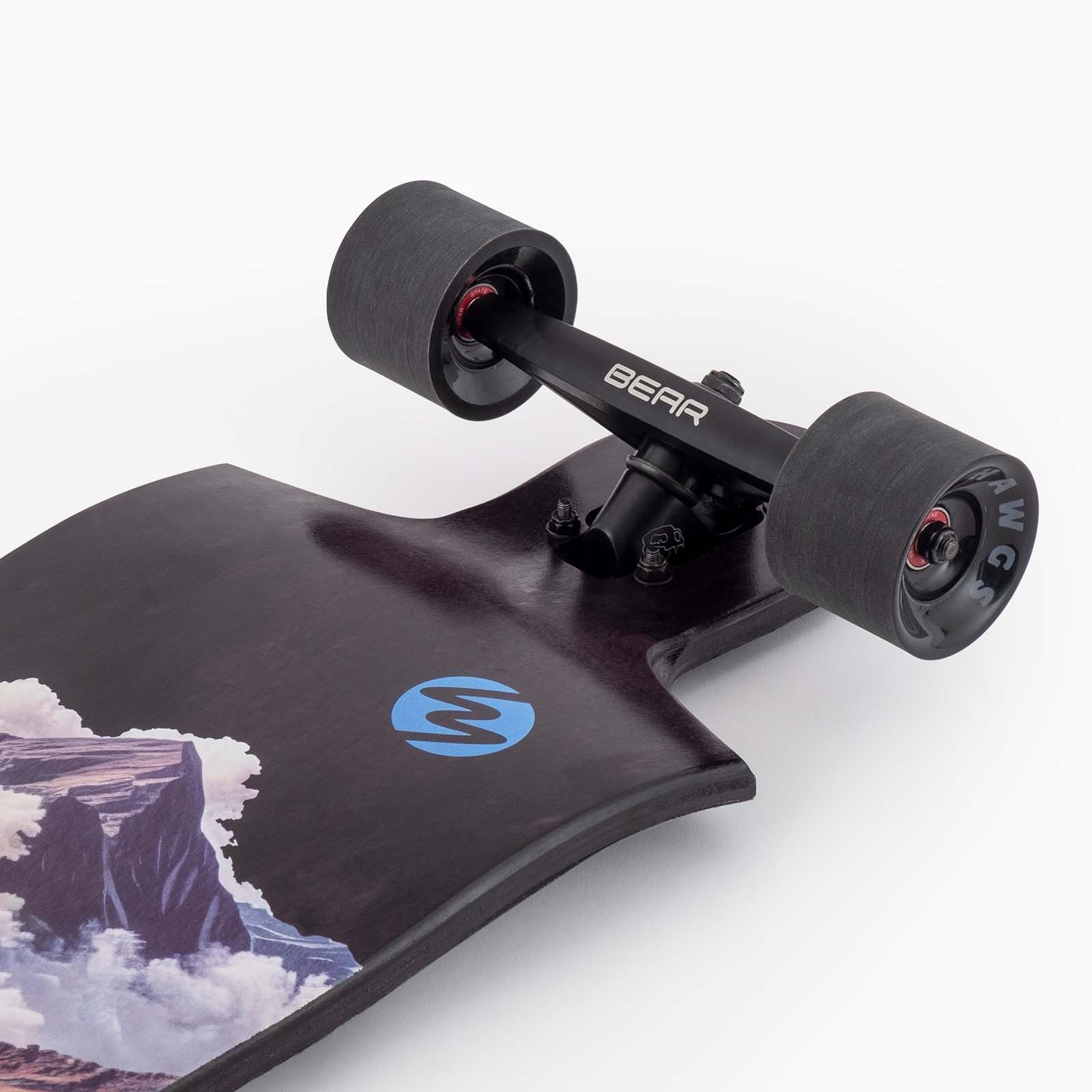 Landyachtz Longboard Switchblade Atmosphere 40" Drop Through Longboard