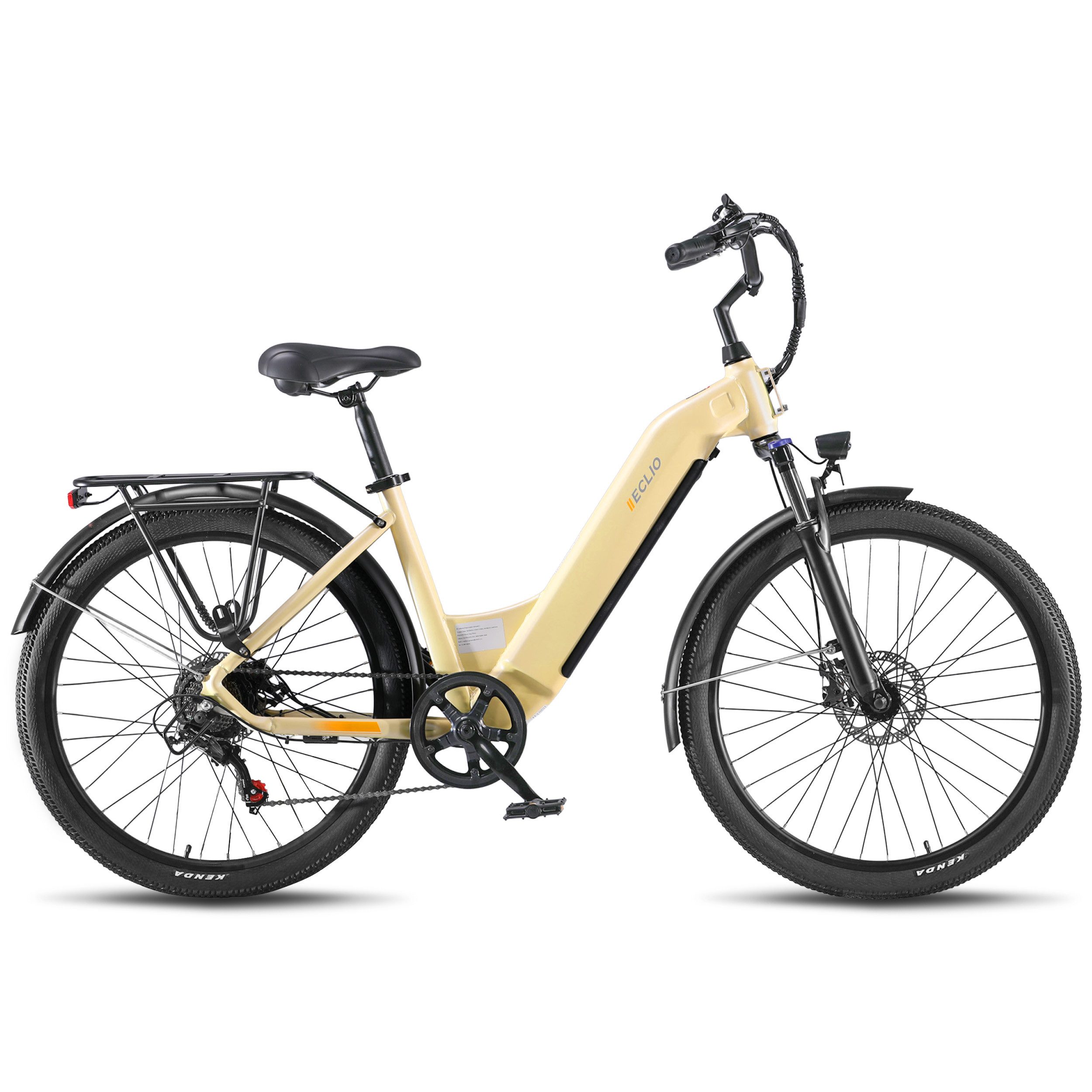 Vankel E-Bike Cityrad e bike für herren 26 zoll 18.2AH 36V 655WH damen 120km Elektrofahrrad, Kettenschaltung, Heckmotor, 655 Wh, (Beleuchtungsset mit Batterieladegerät, Batterieschlüssel, Werkzeug), Komfortables Stadtrad mit Scheibenbremsen & 26" Bereifung für Pendler