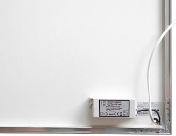 Vasner Infrarotheizung Zipris S LED, Glas/Chrom, 600 W, 60x110 cm