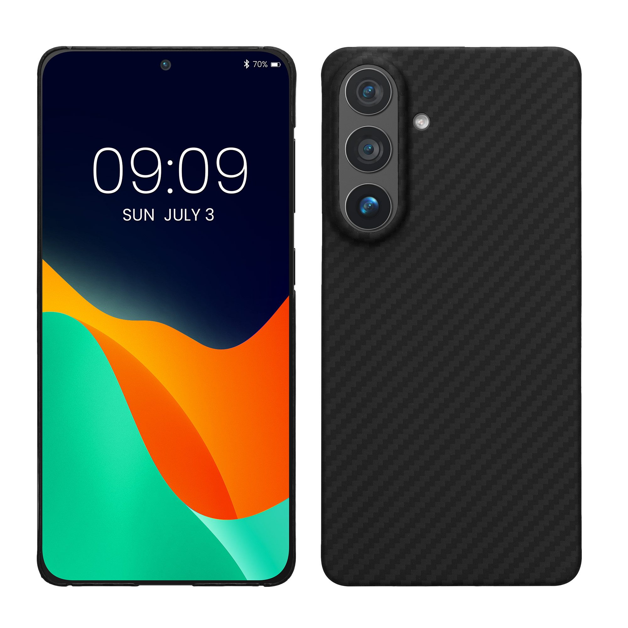 kalibri Smartphone-Hülle Hülle für Samsung Galaxy S26 Plus, Aramid Handy Schutzhülle - Smartphone Cover Case