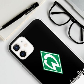 DeinDesign Handyhülle Offizielles Lizenzprodukt Skyline SV Werder Bremen WB Skyline, Apple iPhone 12 mini Silikon Hülle Bumper Case Handy Schutzhülle