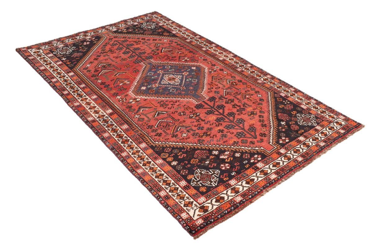 Shiraz rechteckig, 10 Handgeknüpfter Orientteppich 162x251 Höhe: Orientteppich / Trading, Perserteppich, Nain mm