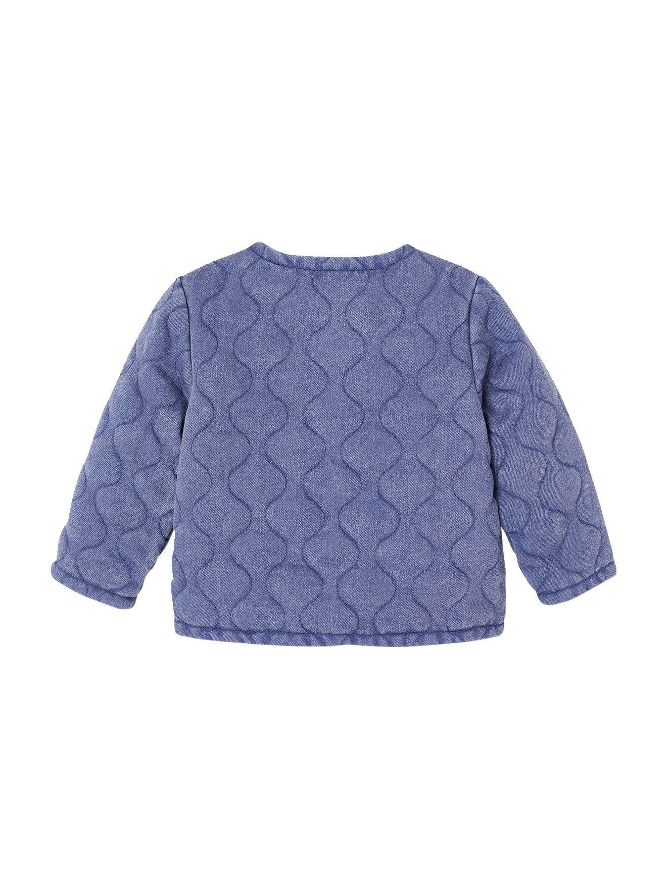 vertbaudet Strickjacke Jeansjacke aus Lyocell Mädchen Baby