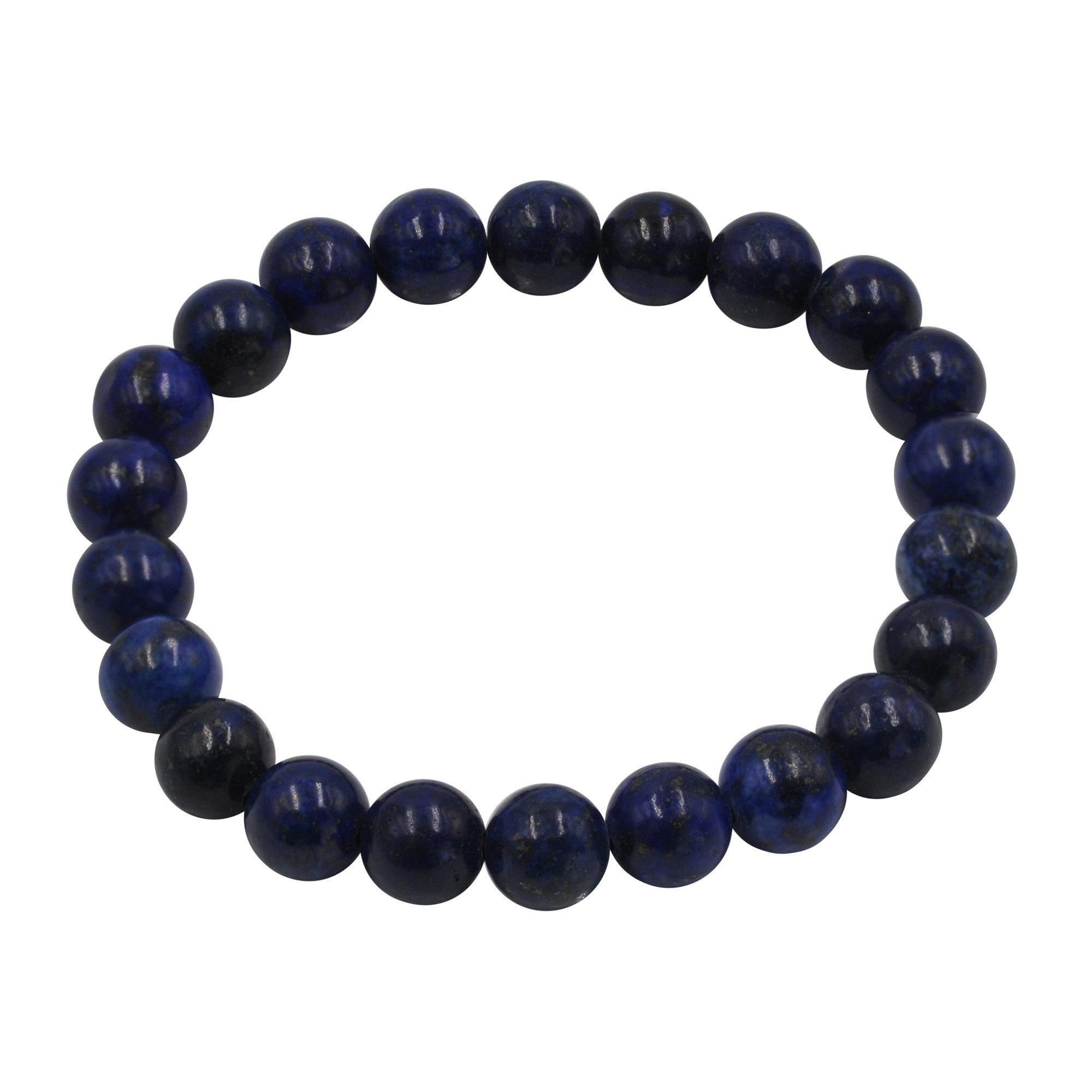Armband Stretch mit Sodalith Kugeln blau
