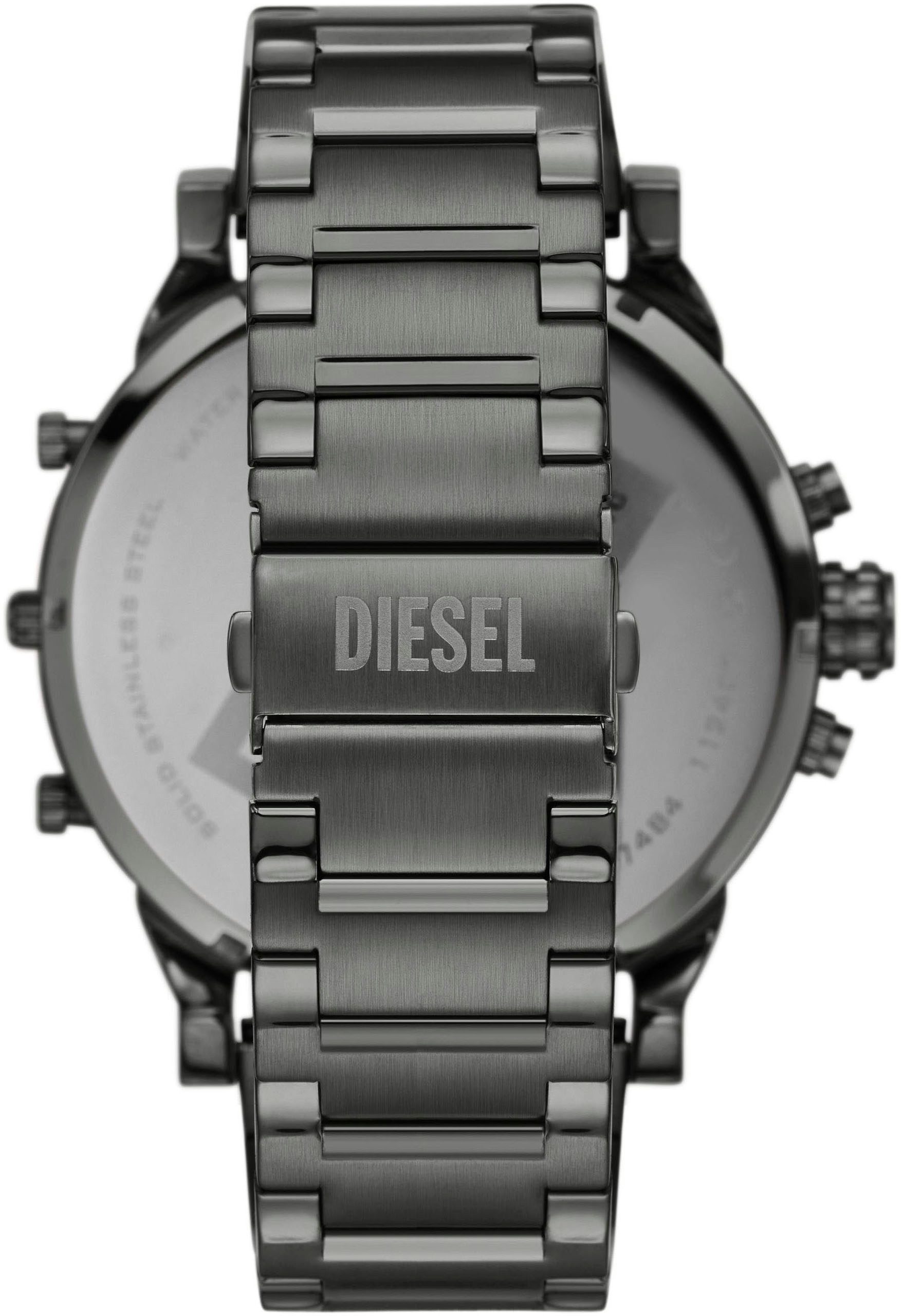 Diesel Chronograph MR. DADDY 2.0 DZ7484, Quarzuhr, Armbanduhr, Herrenuhr, Stoppfunktion, mehrere Zeitzonen