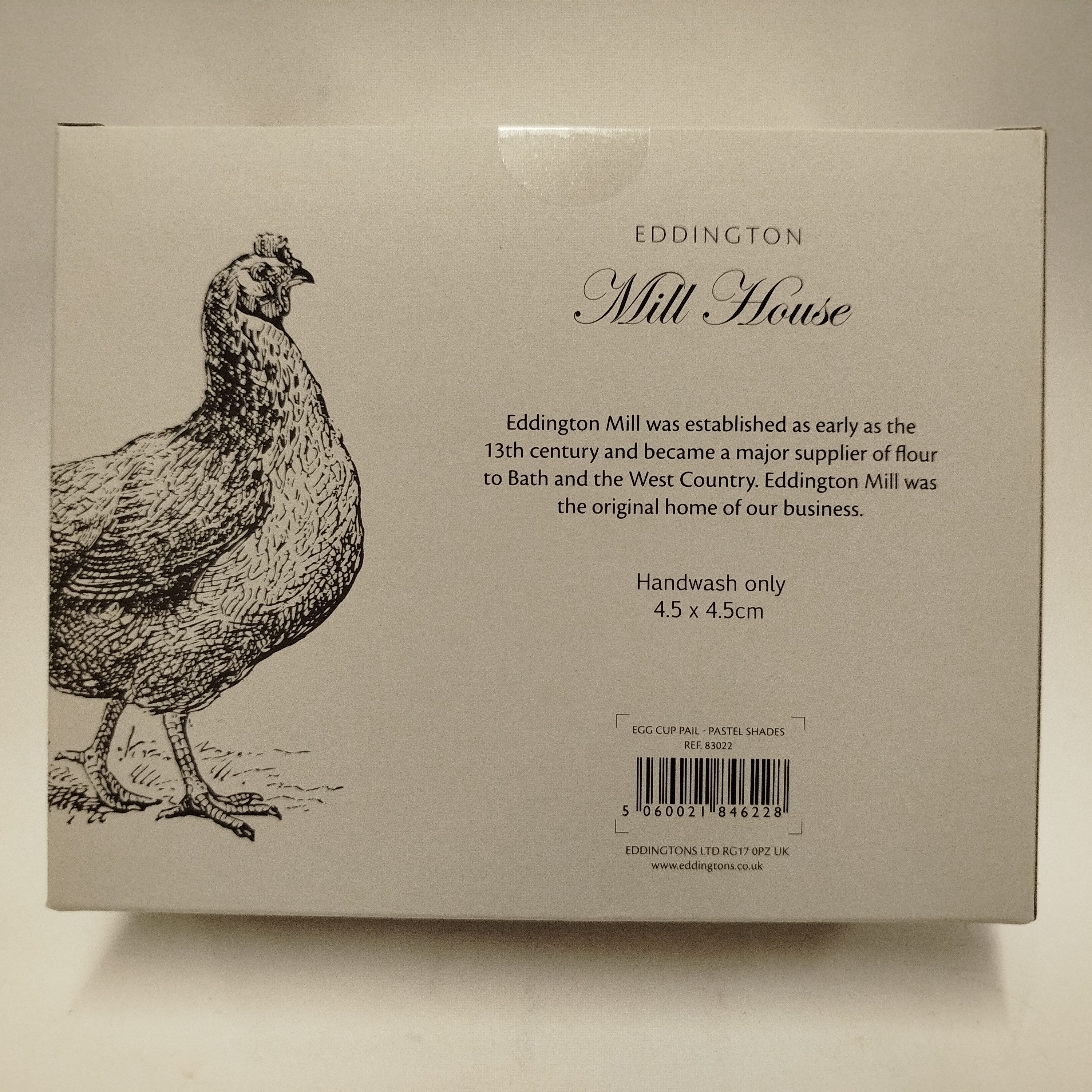Eddingtons Eierbecher Eimer Eierbecher in pastell im 4er Set